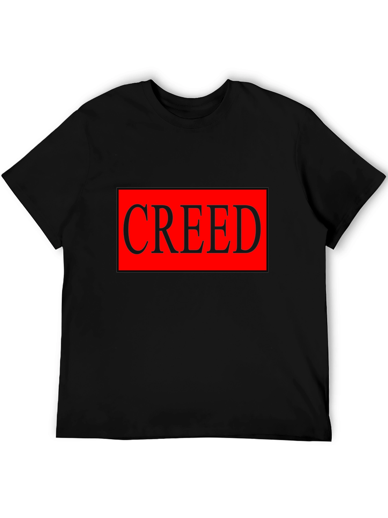 Creed Graphic T-Shirt - Black - Bold Statement Tee