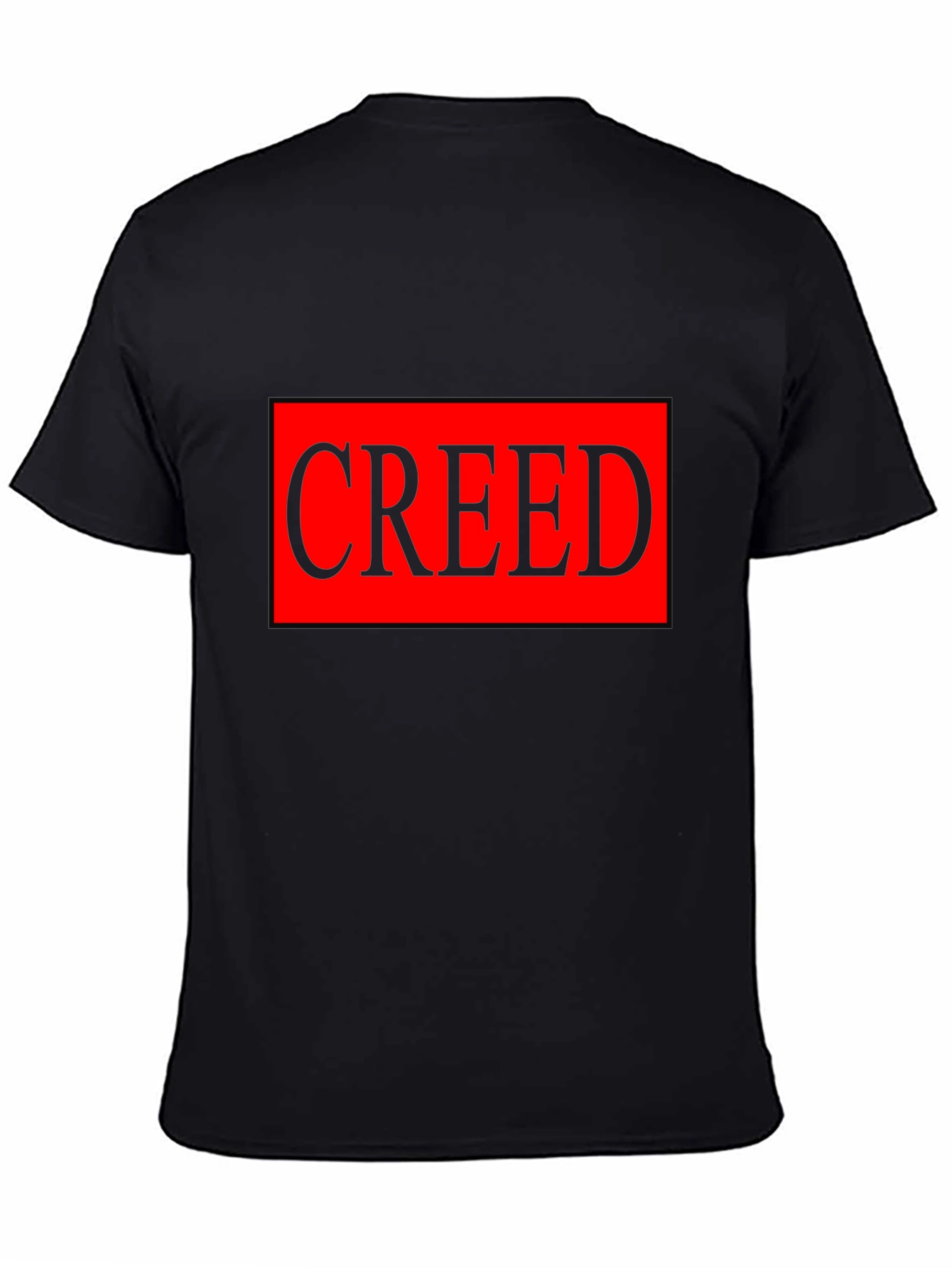 Creed Graphic T-Shirt - Black - Bold Statement Tee