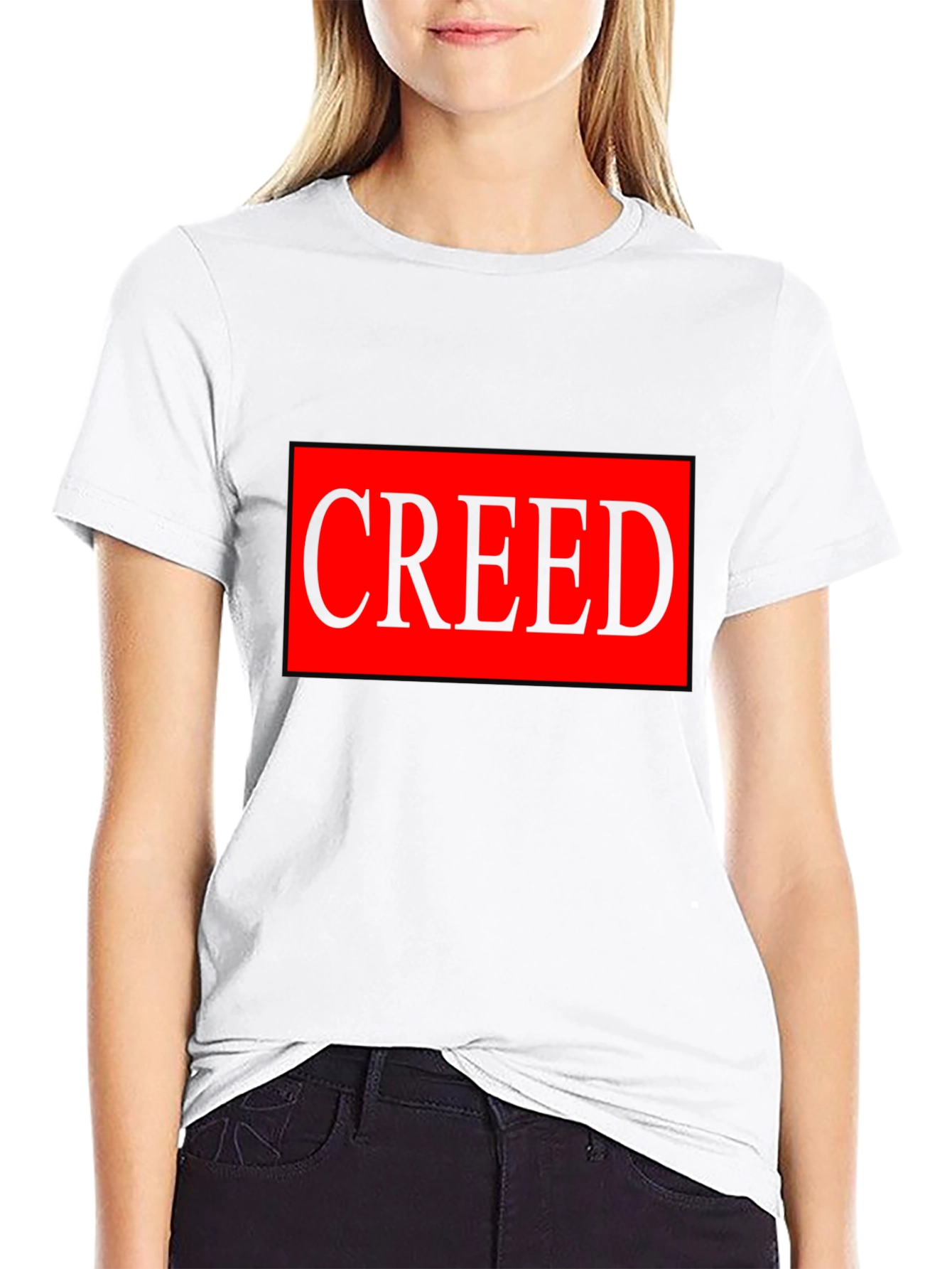Creed Graphic T-Shirt - Black - Bold Statement Tee