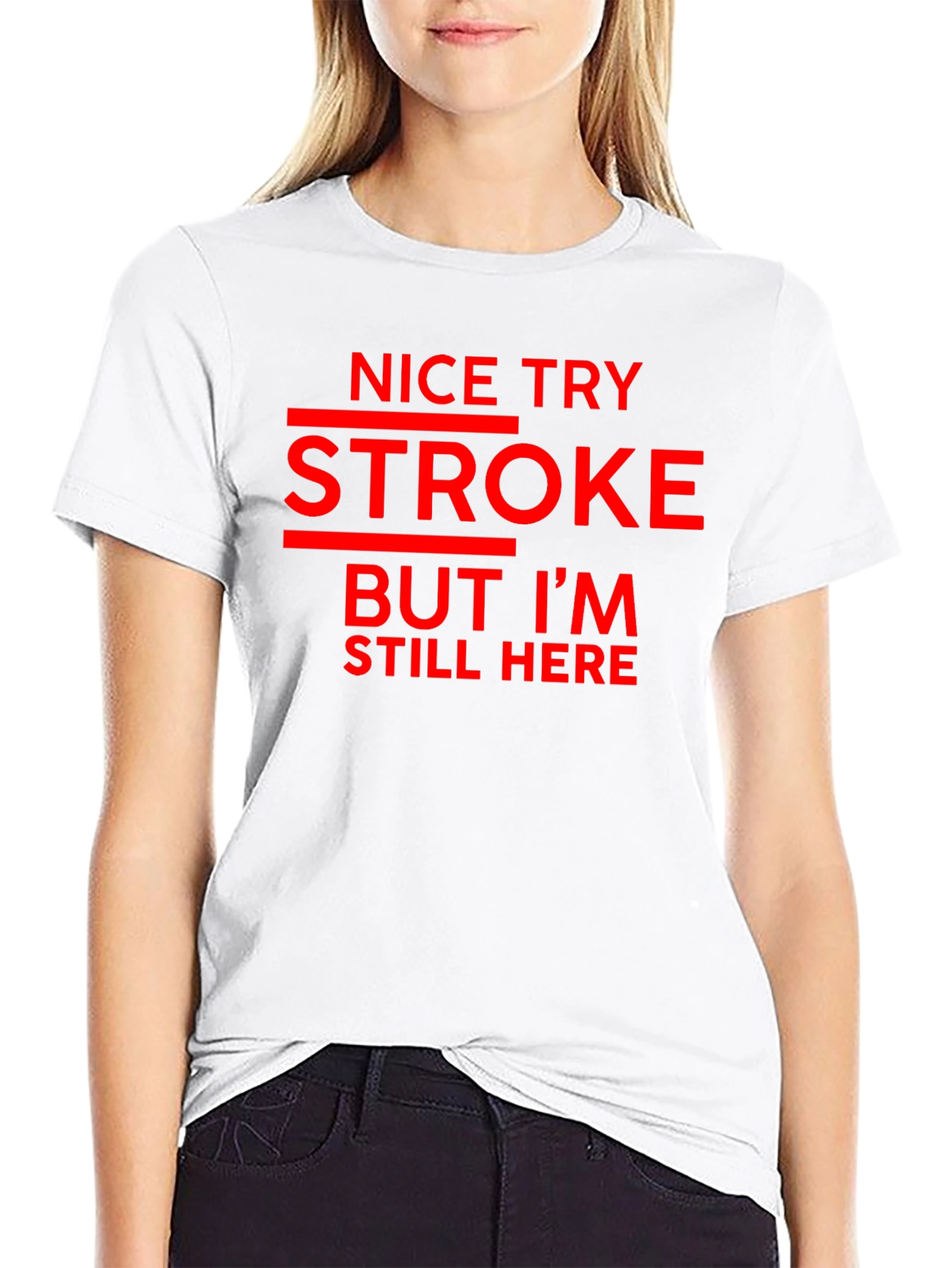 Funny Stroke Survivor Graphic Tee