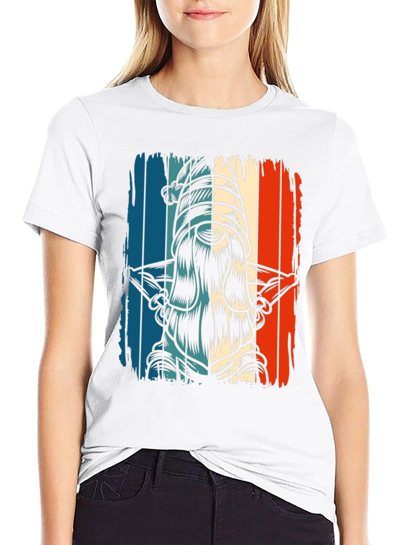 Retro Gnome Graphic T-Shirt