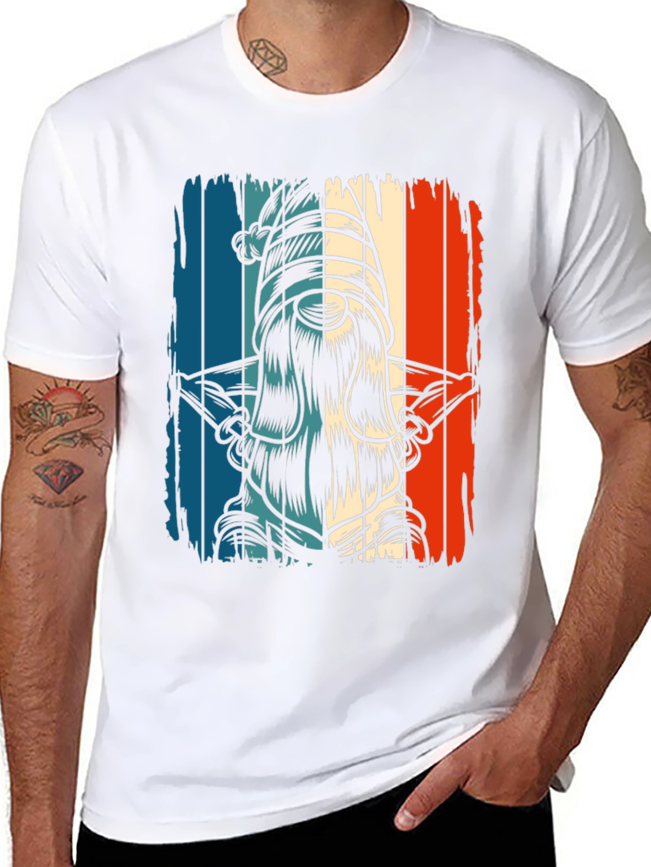 Retro Gnome Graphic T-Shirt