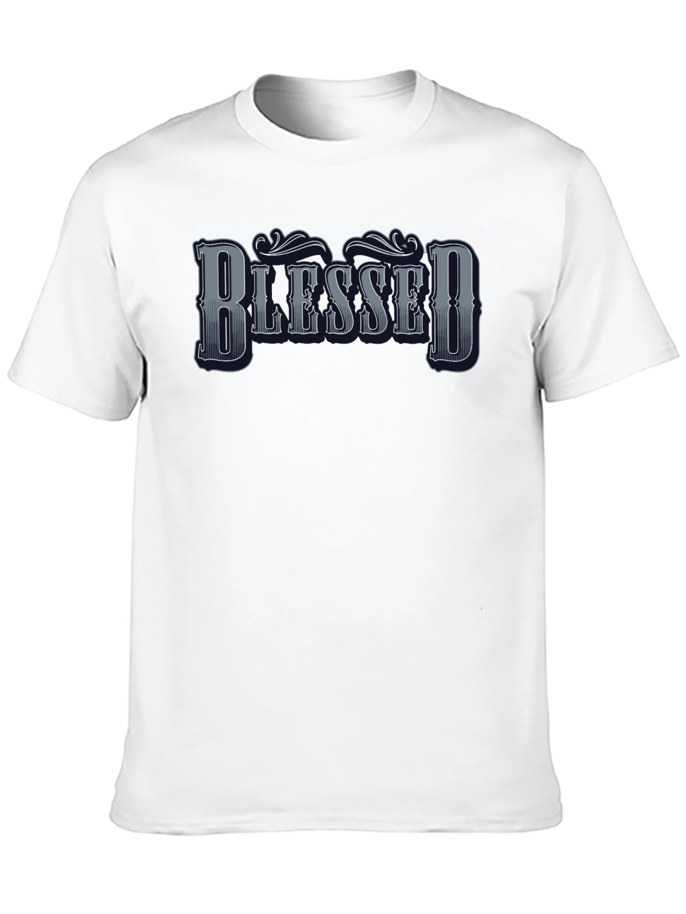 Blessed Graphic Tee - Mens Black T-Shirt