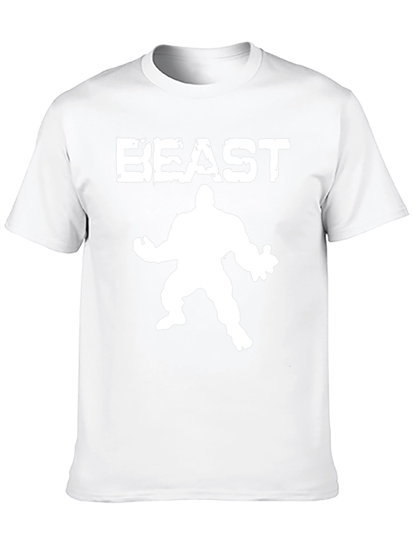 Beast Mode Graphic Tee - Black Cotton T-Shirt