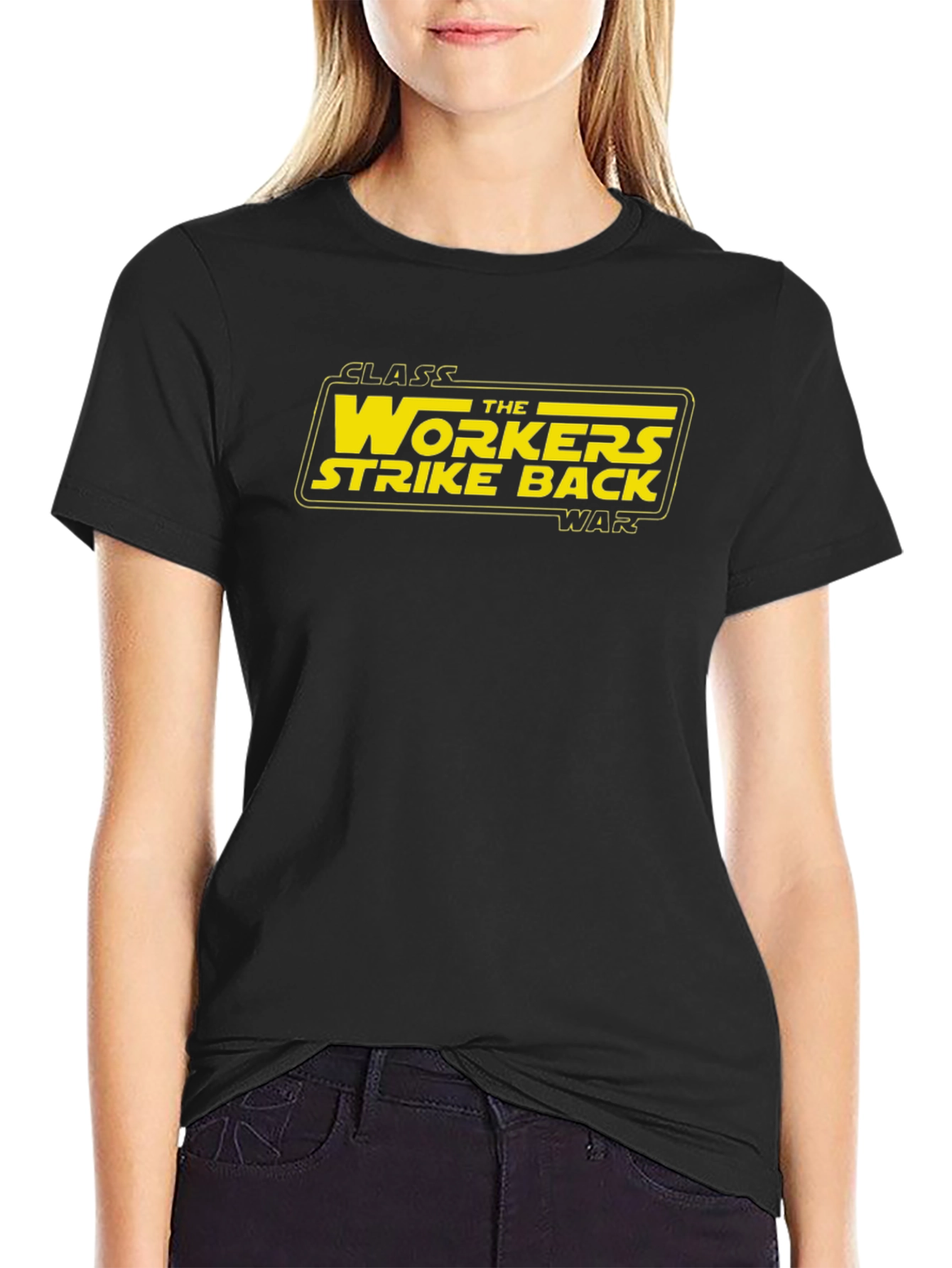 Class War Workers Strike Back Graphic Tee