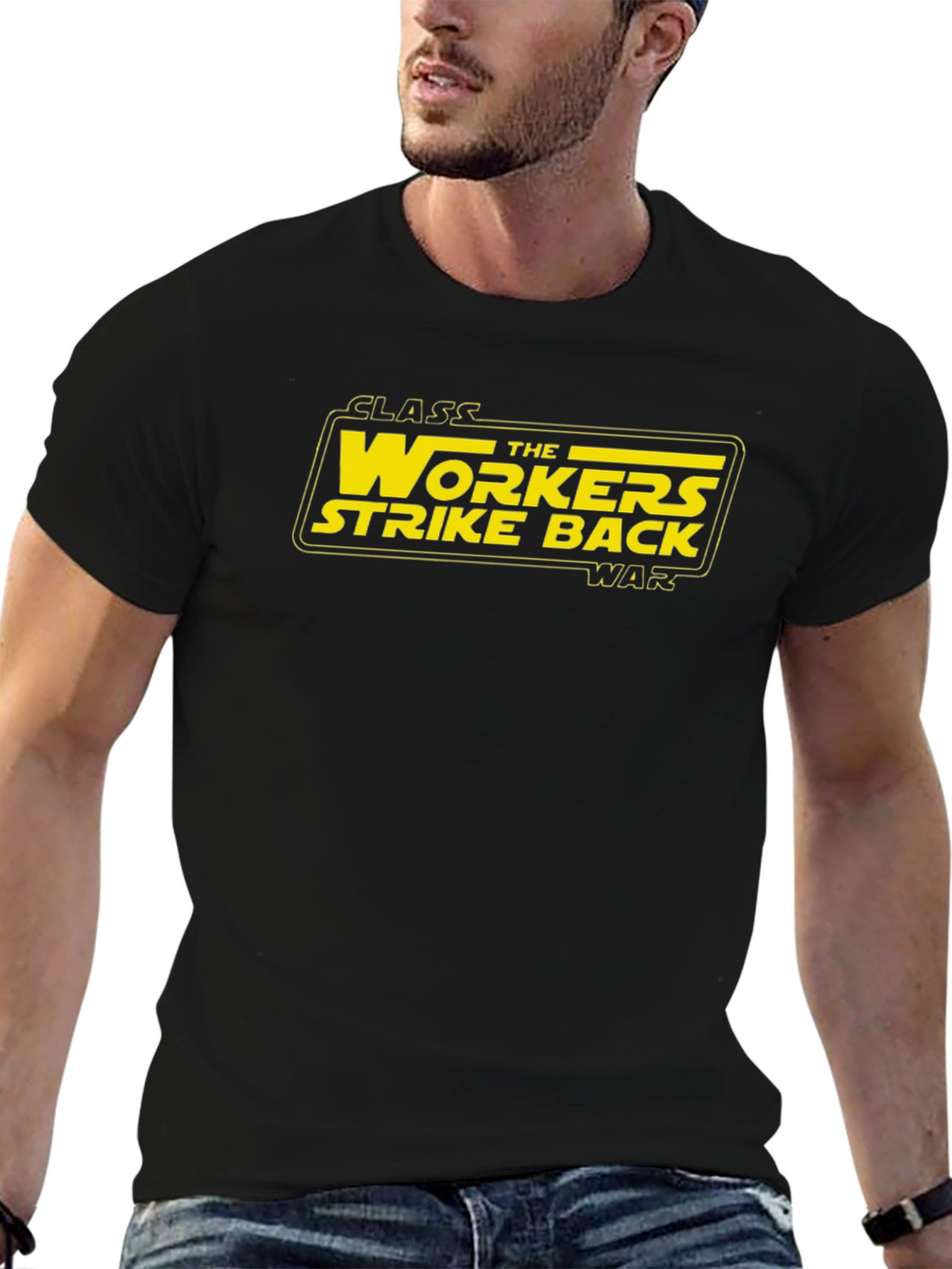 Class War Workers Strike Back Graphic Tee