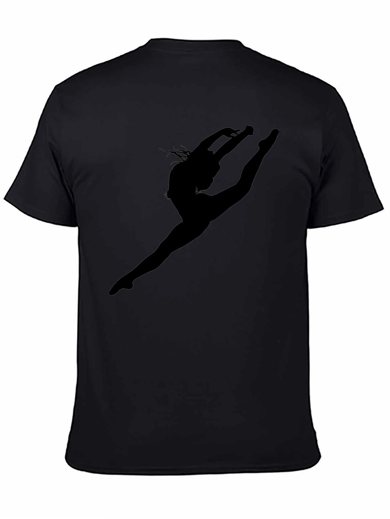 Dancer Silhouette Black T-Shirt