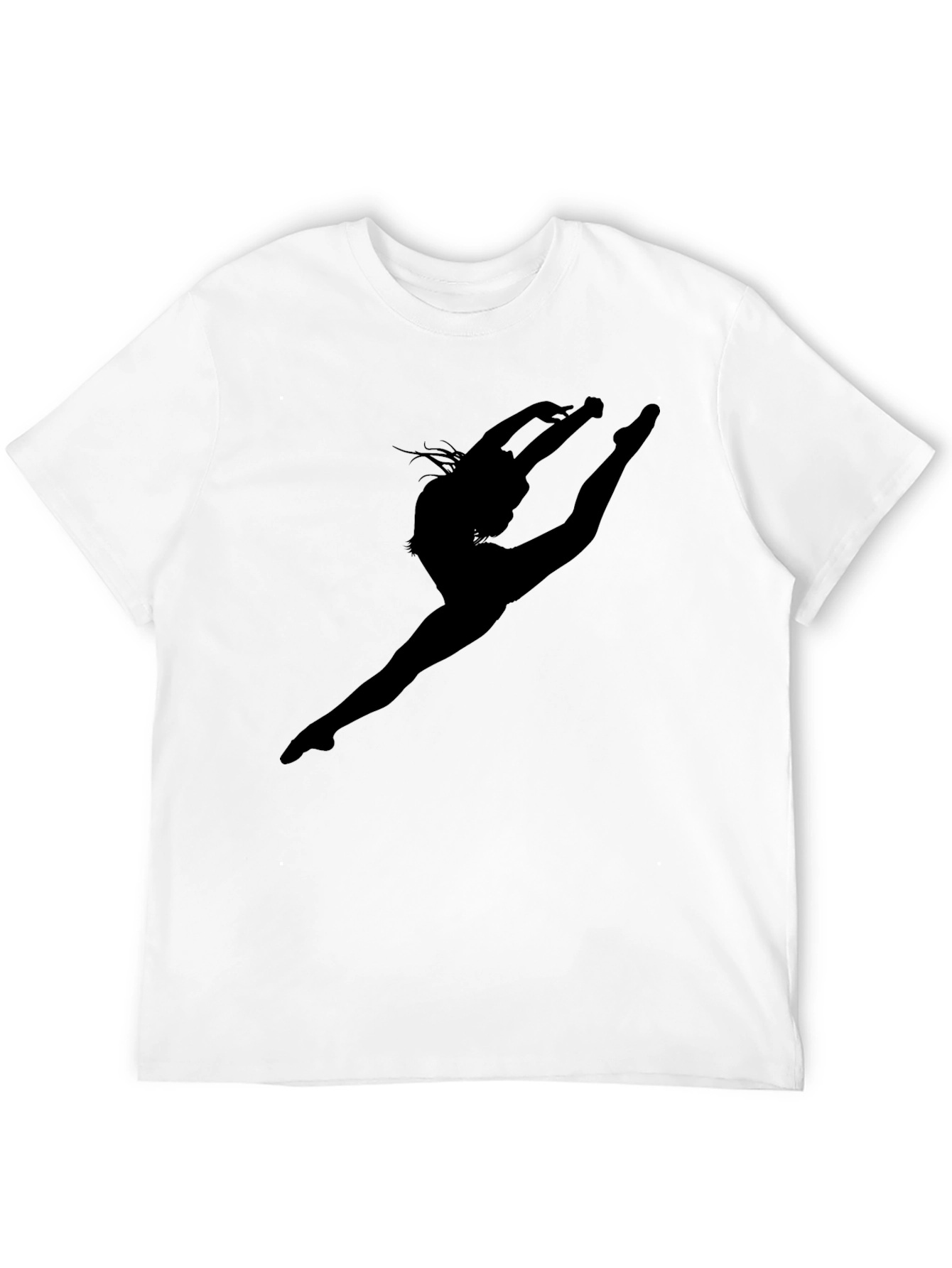 Dancer Silhouette Black T-Shirt