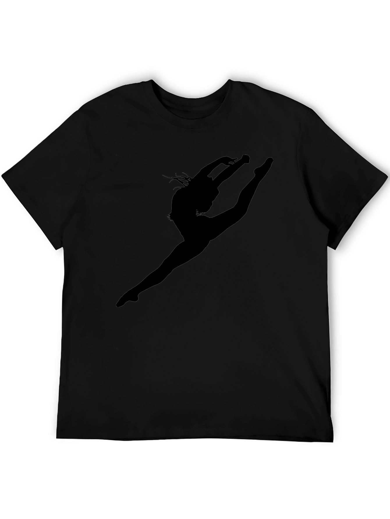 Dancer Silhouette Black T-Shirt