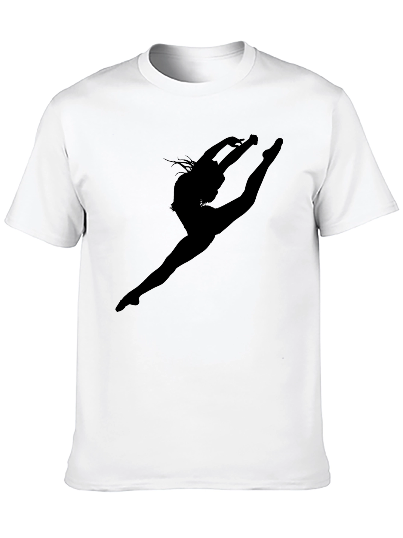 Dancer Silhouette Black T-Shirt