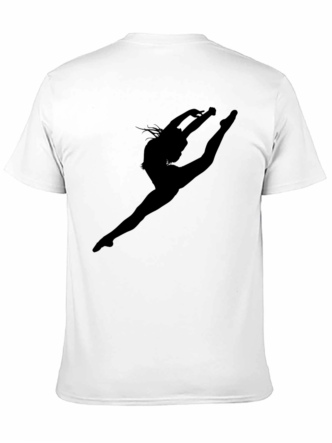 Dancer Silhouette Black T-Shirt
