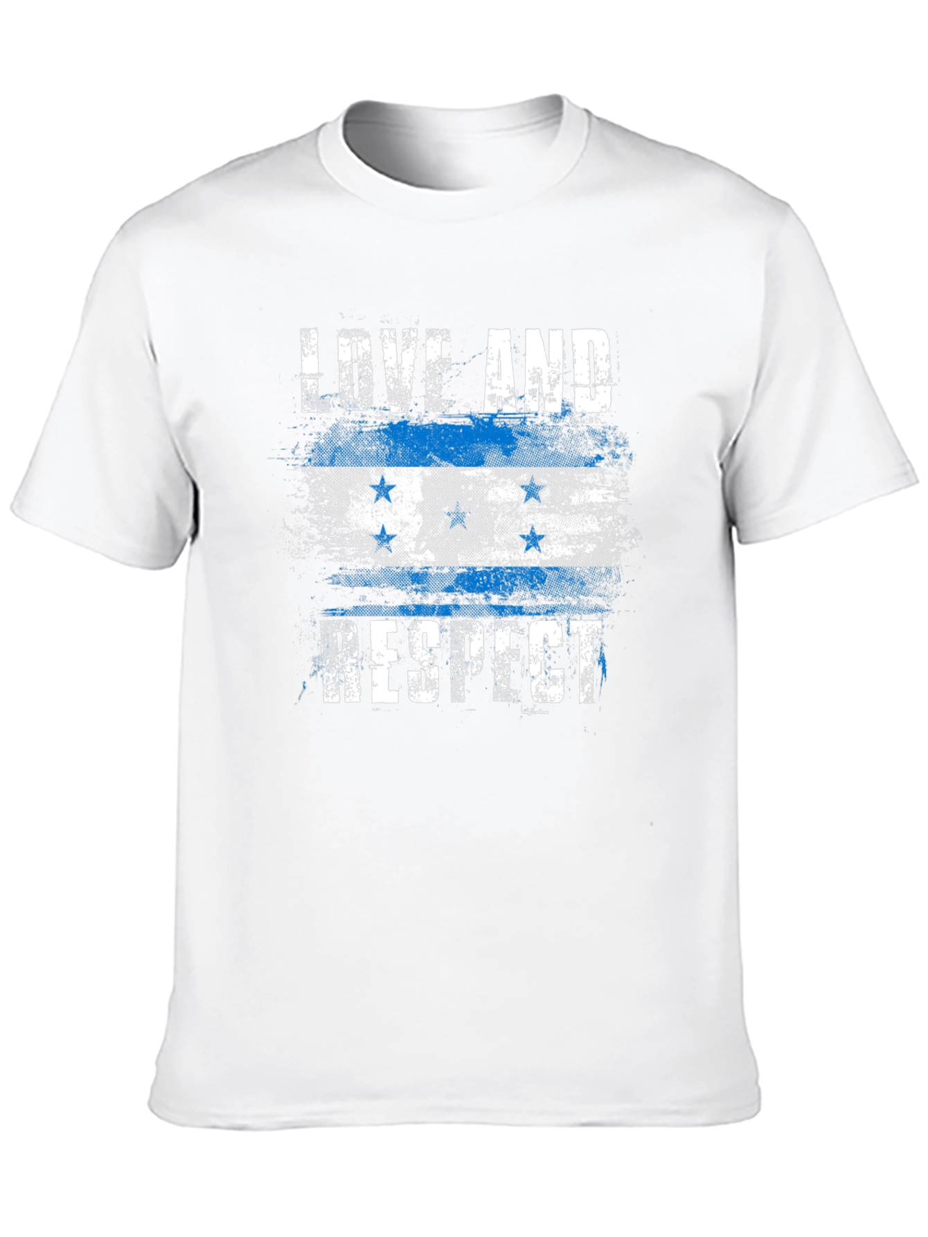 Love and Respect Honduras Flag T-Shirt