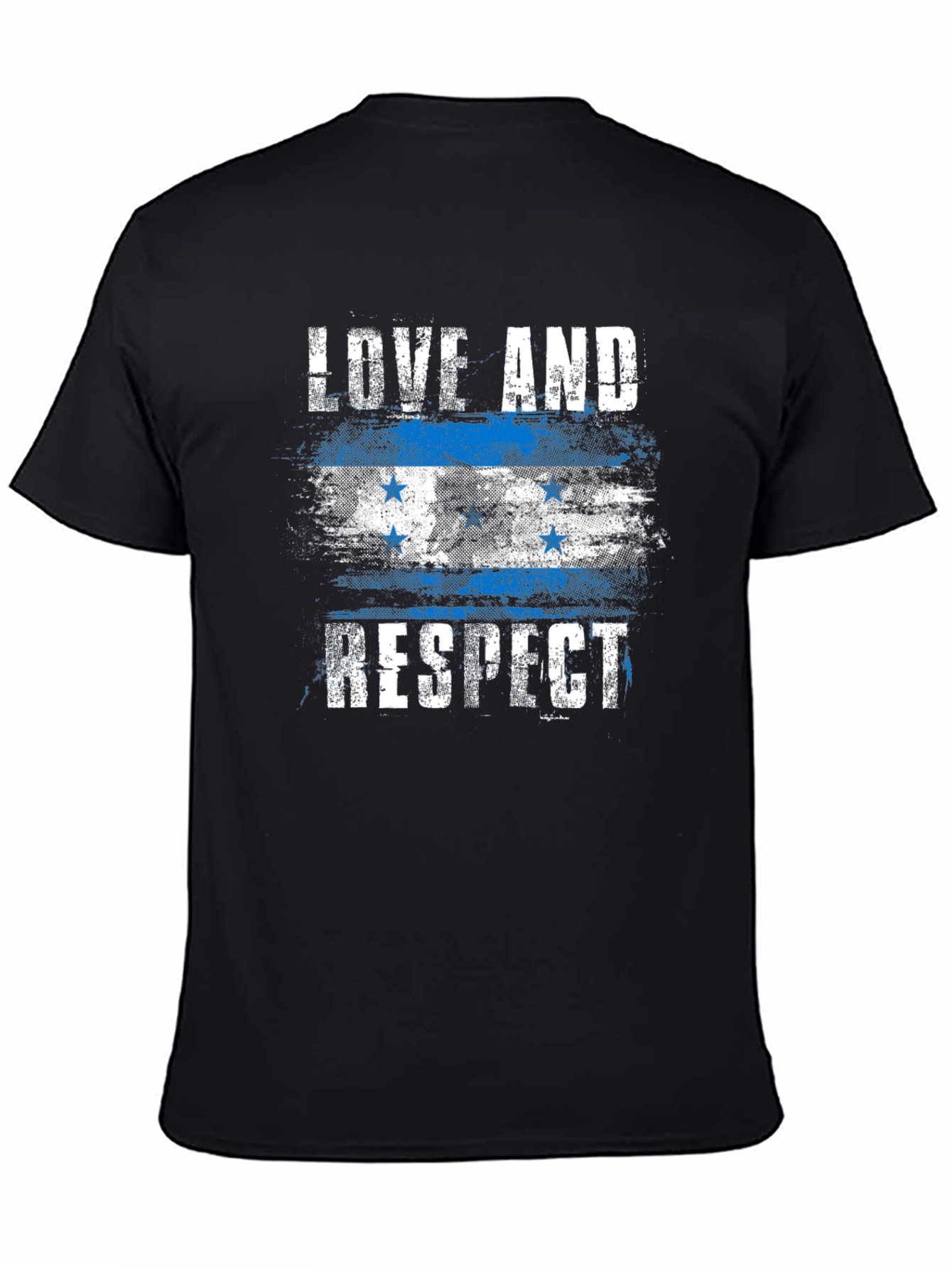 Love and Respect Honduras Flag T-Shirt