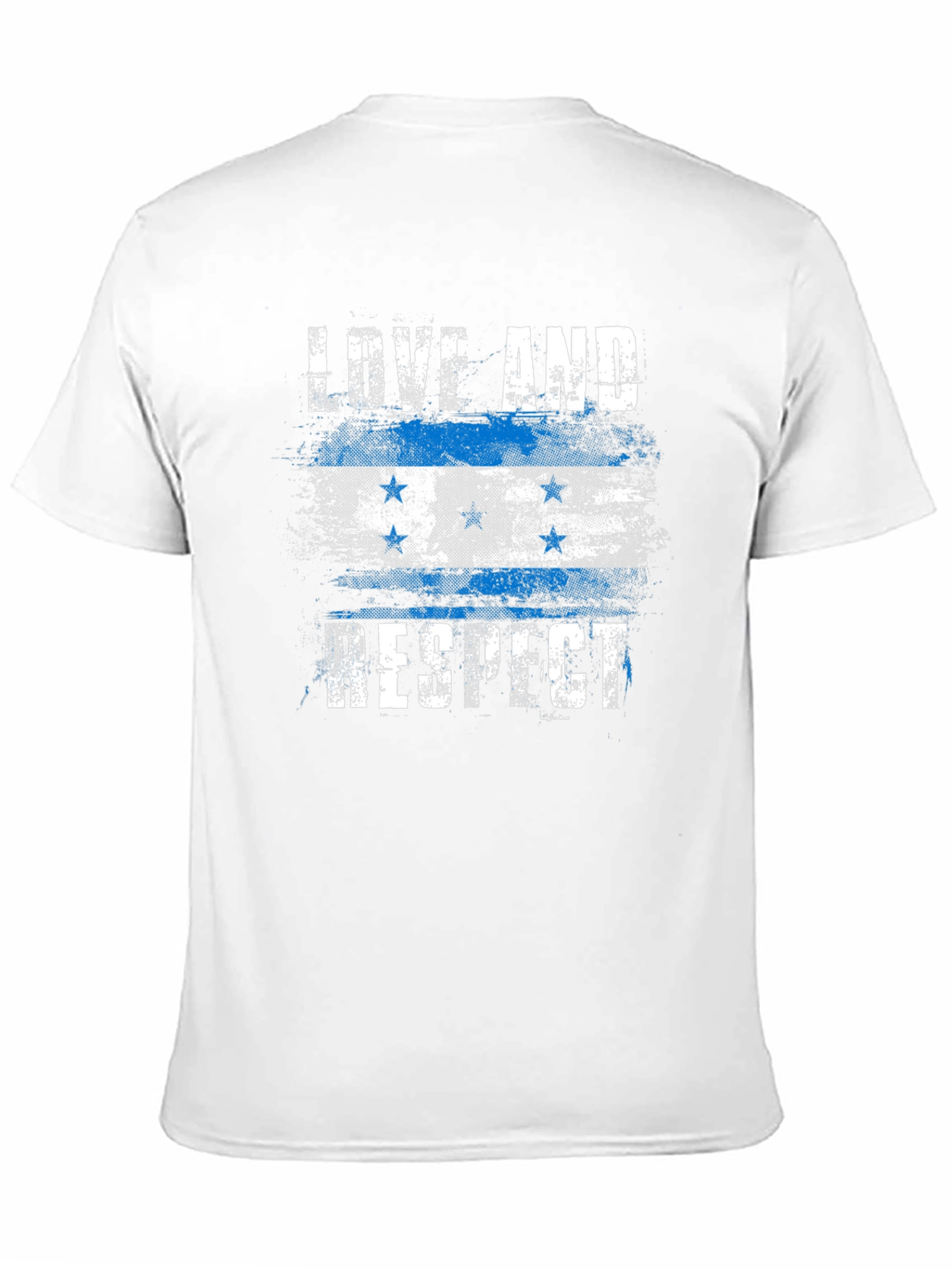 Love and Respect Honduras Flag T-Shirt