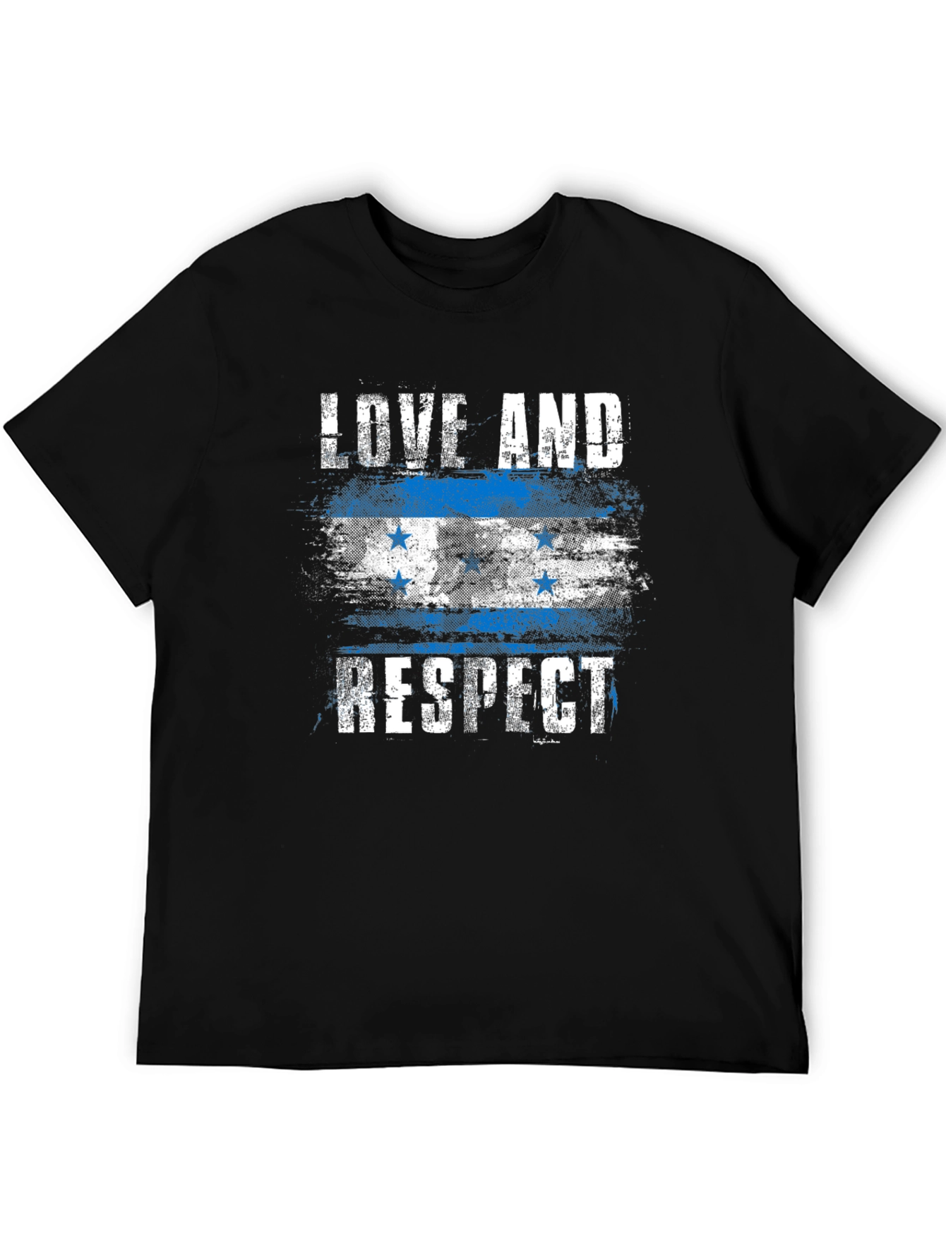 Love and Respect Honduras Flag T-Shirt