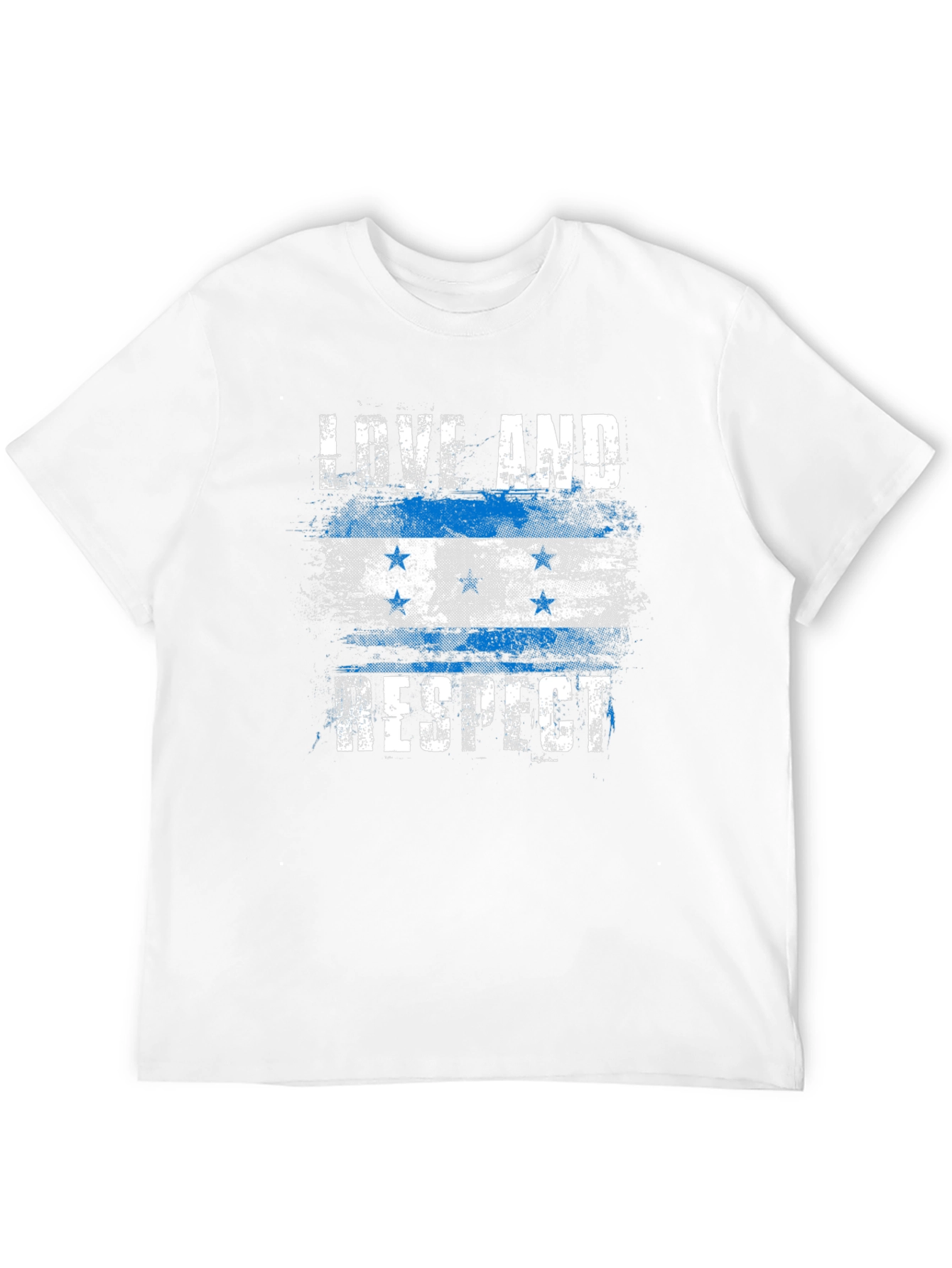 Love and Respect Honduras Flag T-Shirt