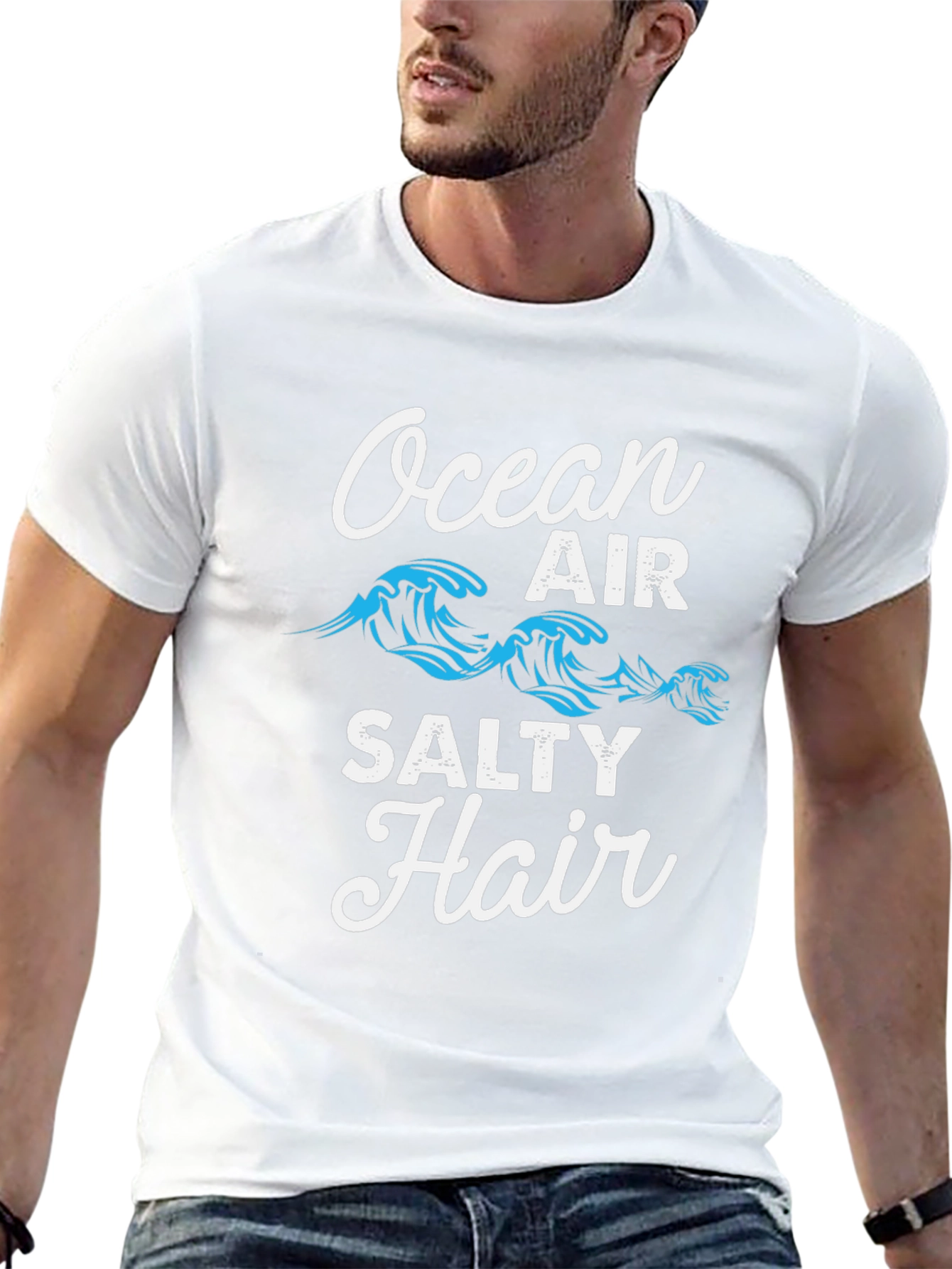 Ocean Air Salty Hair Graphic Tee