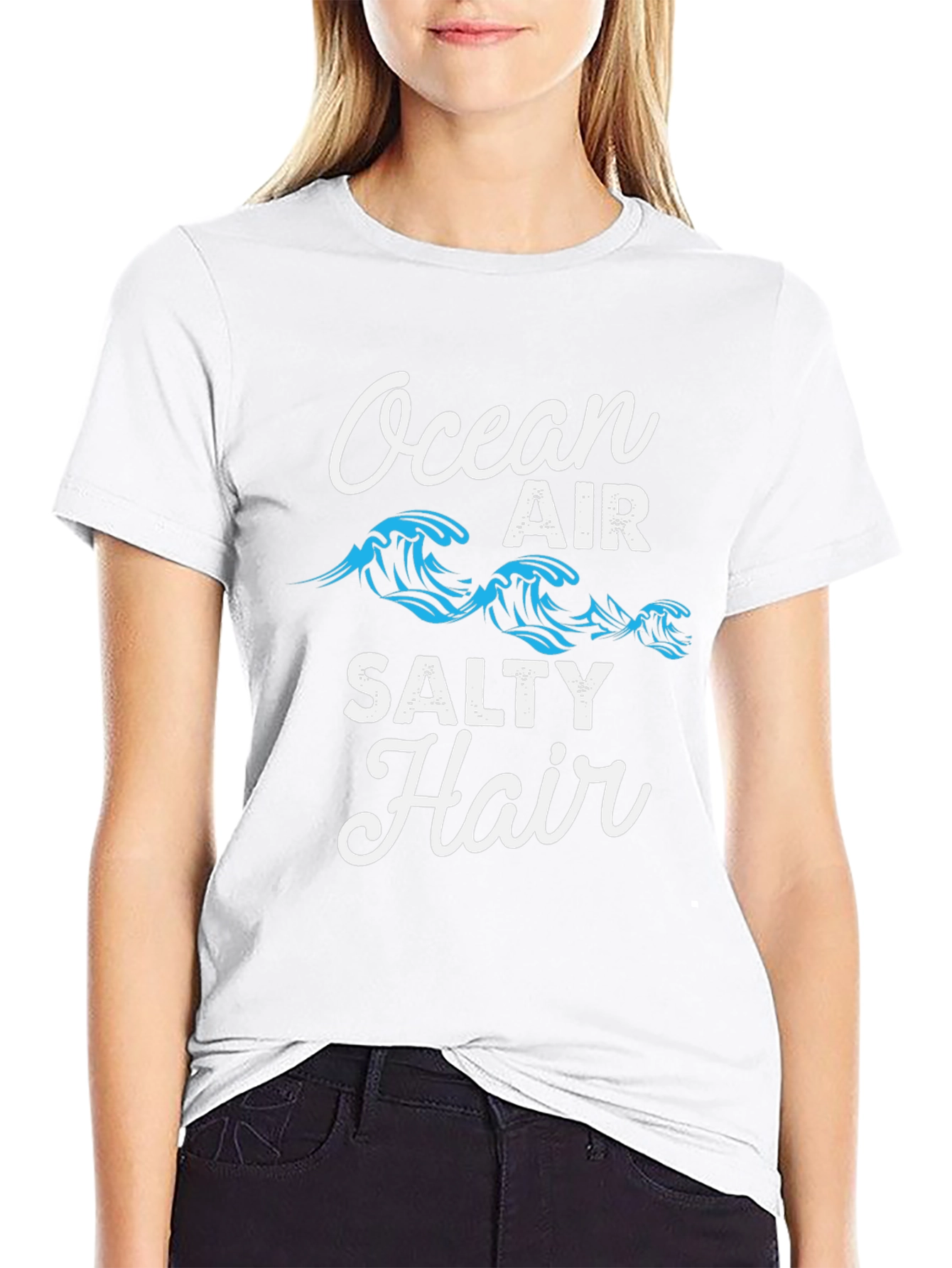 Ocean Air Salty Hair Graphic Tee