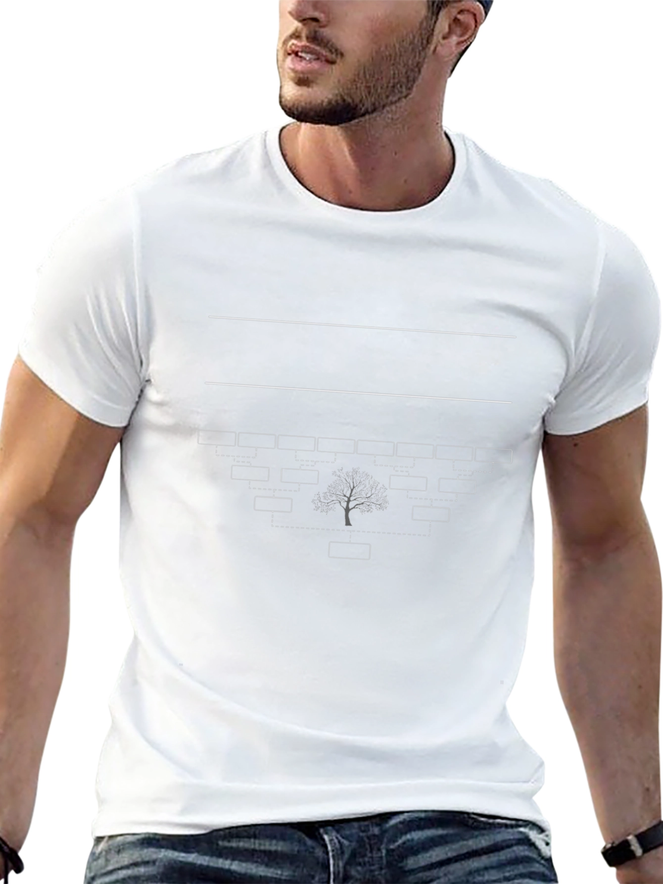 Family Tree Black T-Shirt