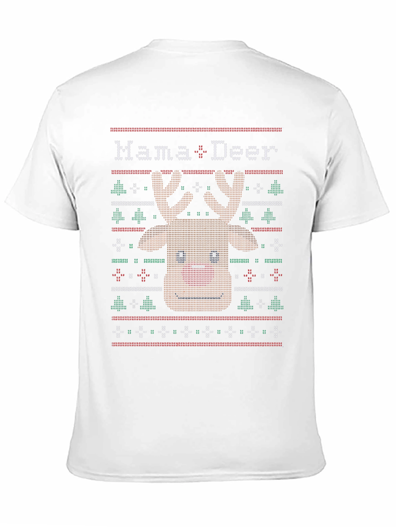 Mama Deer Ugly Christmas Sweater T-Shirt