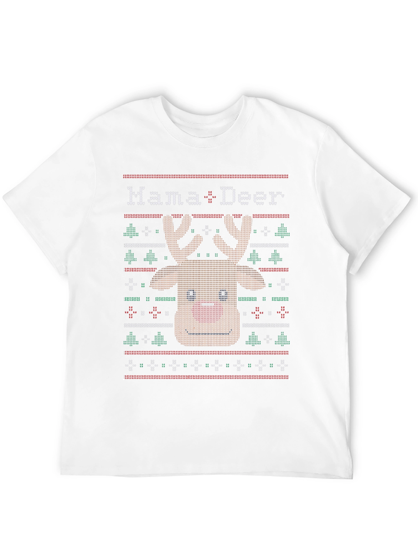 Mama Deer Ugly Christmas Sweater T-Shirt