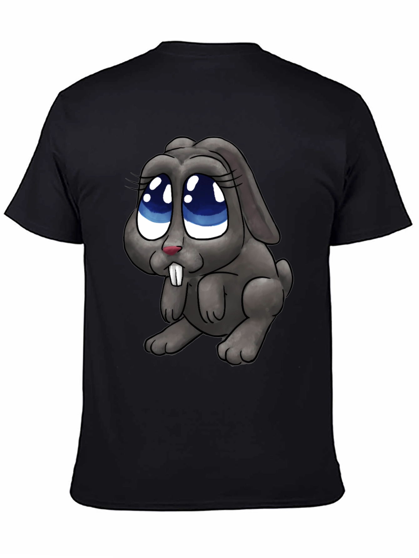 Cute Cartoon Bunny Rabbit Graphic T-Shirt