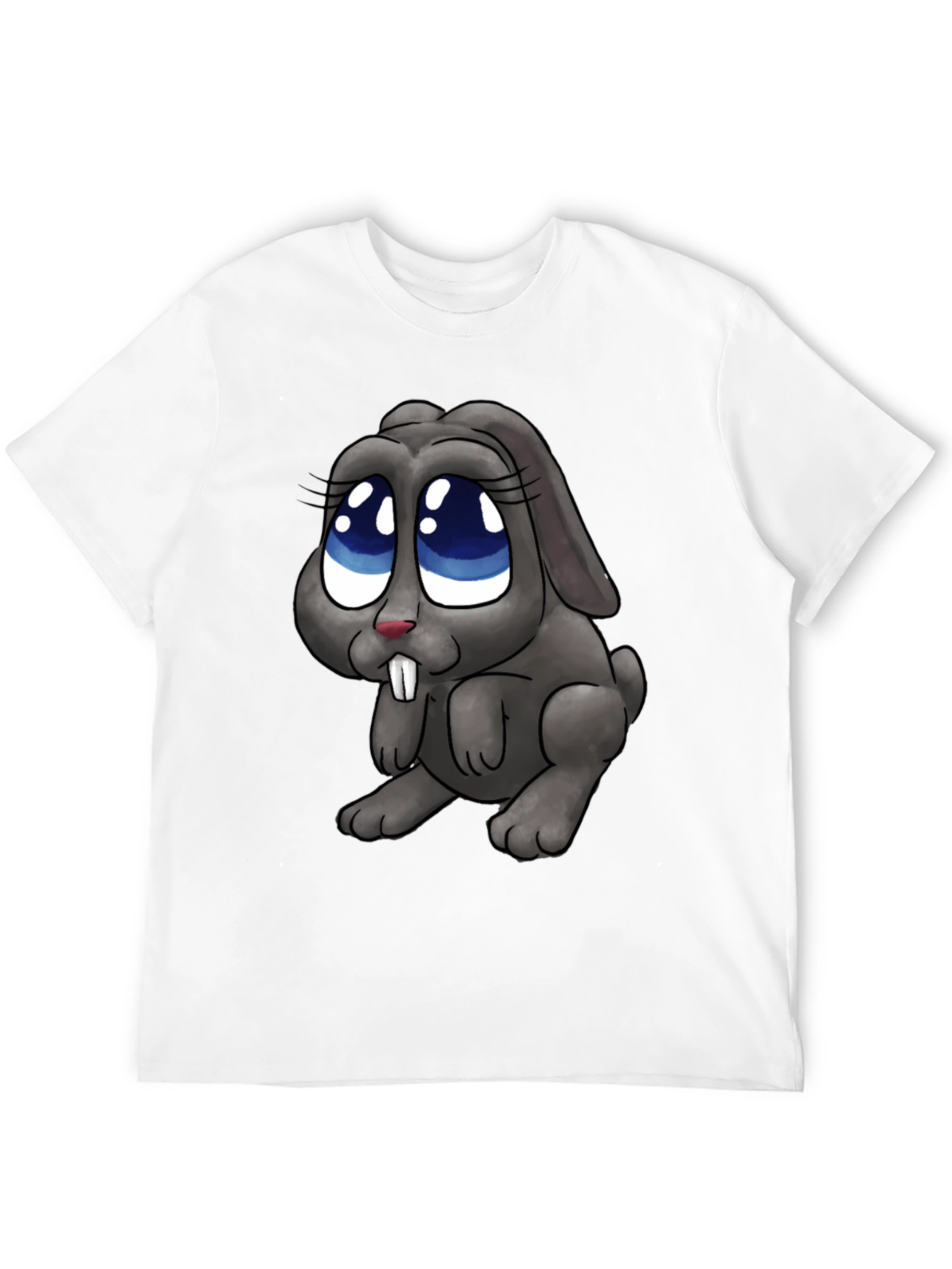 Cute Cartoon Bunny Rabbit Graphic T-Shirt