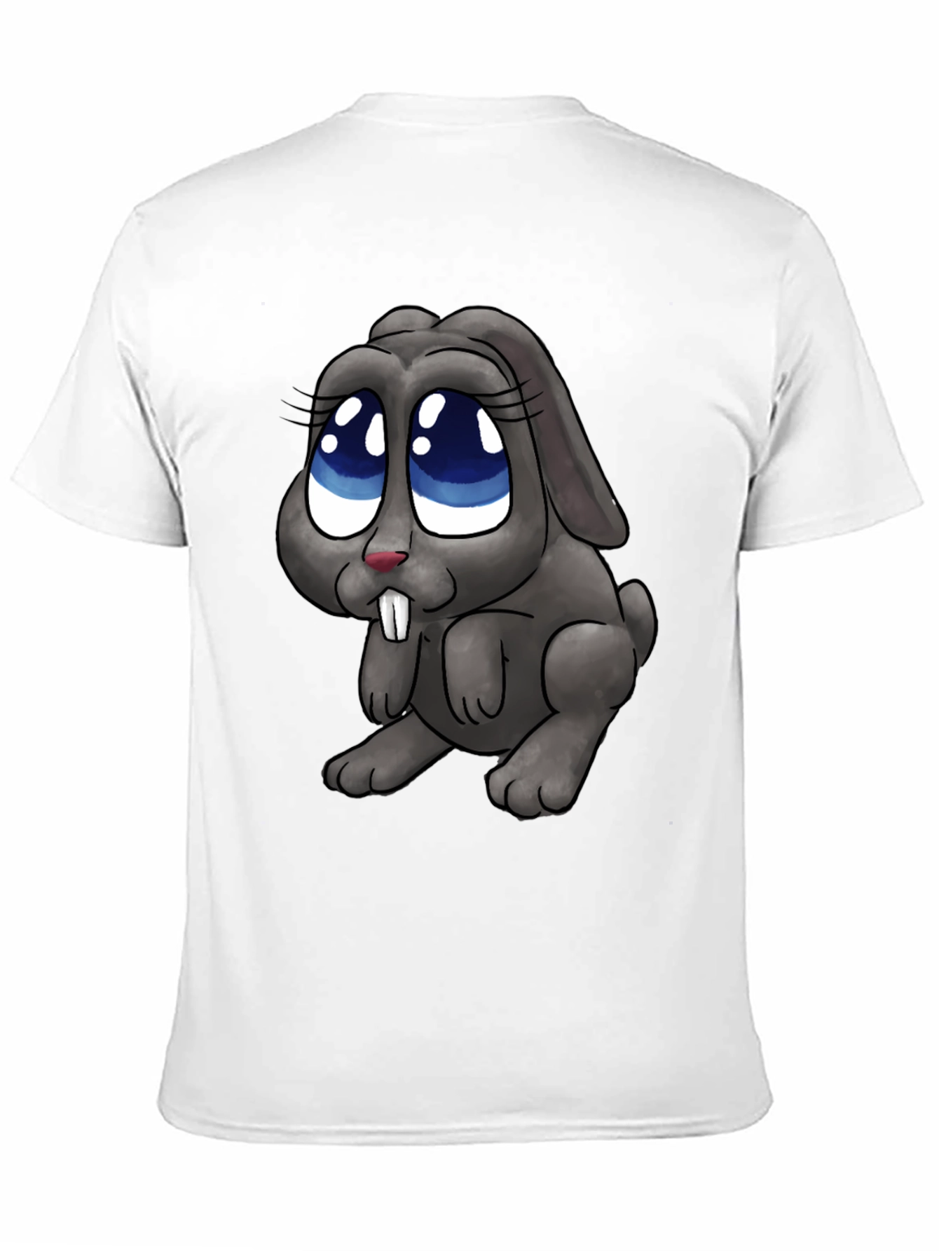 Cute Cartoon Bunny Rabbit Graphic T-Shirt