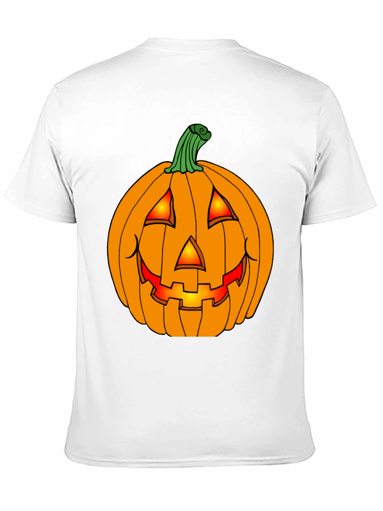 Halloween Pumpkin Graphic Tee - Spooky Season Shirt
