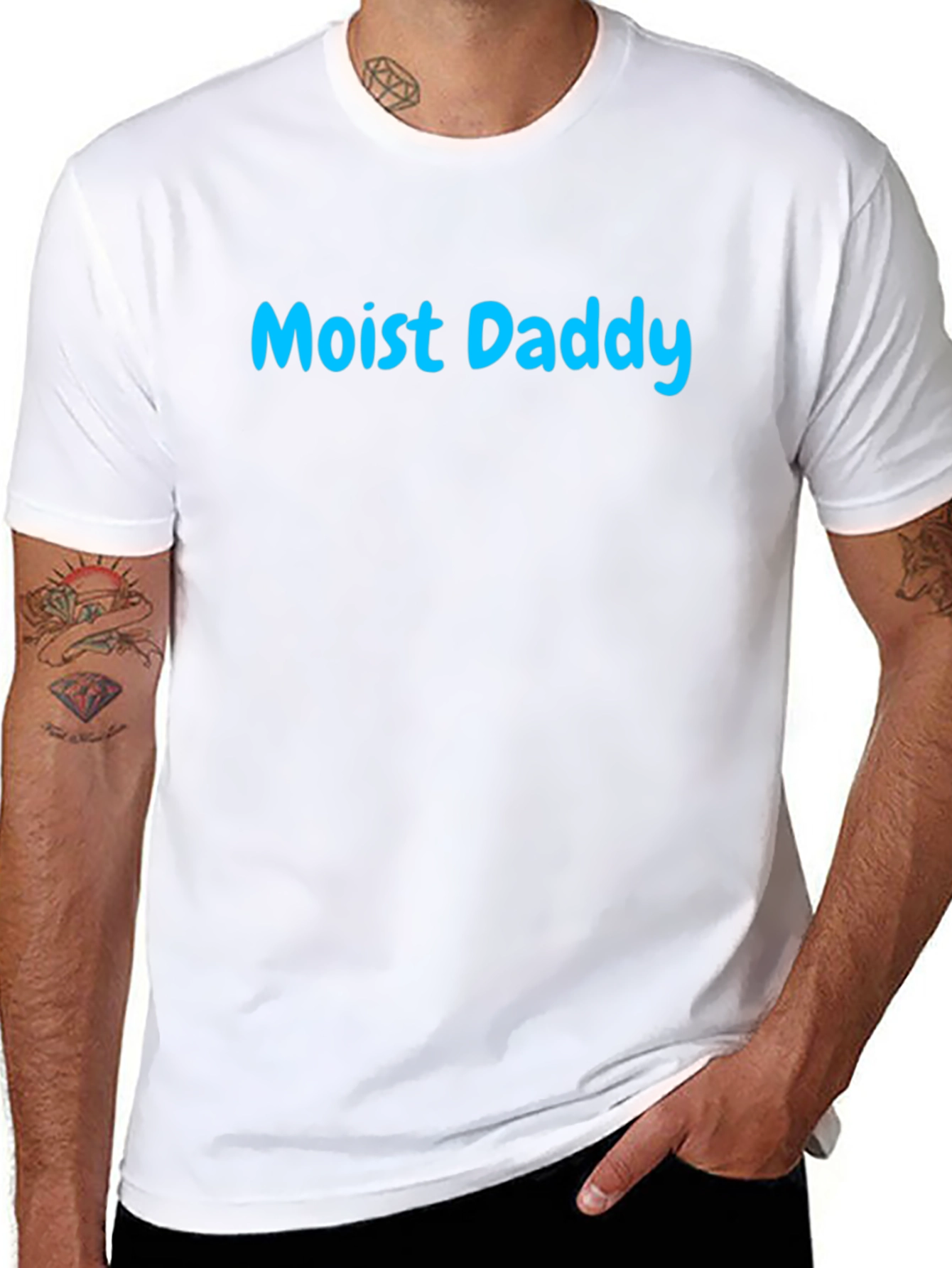 Moist Daddy T-Shirt - Funny Graphic Tee