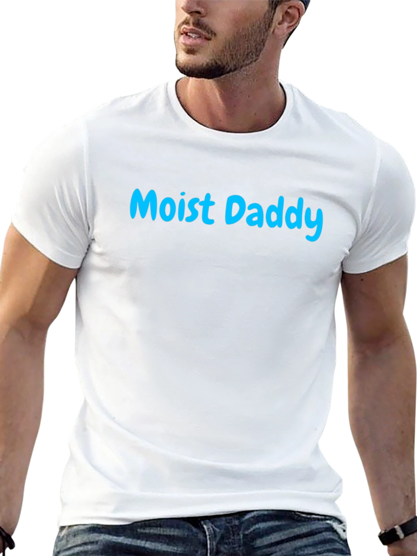 Moist Daddy T-Shirt - Funny Graphic Tee