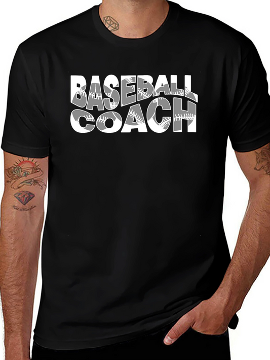 Baseball Coach T-Shirt - Sports Fan Apparel