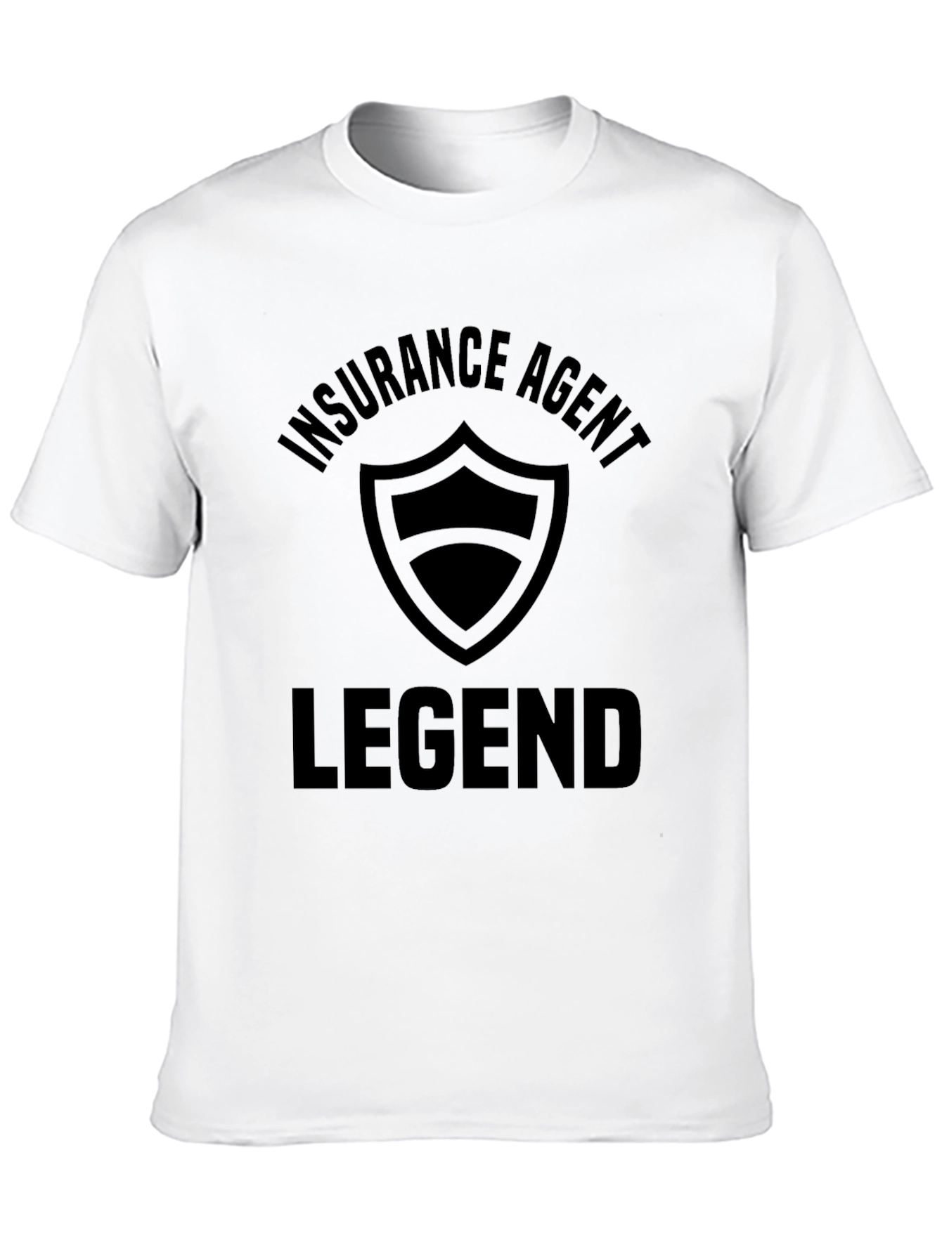 Insurance Agent Legend Black T-Shirt