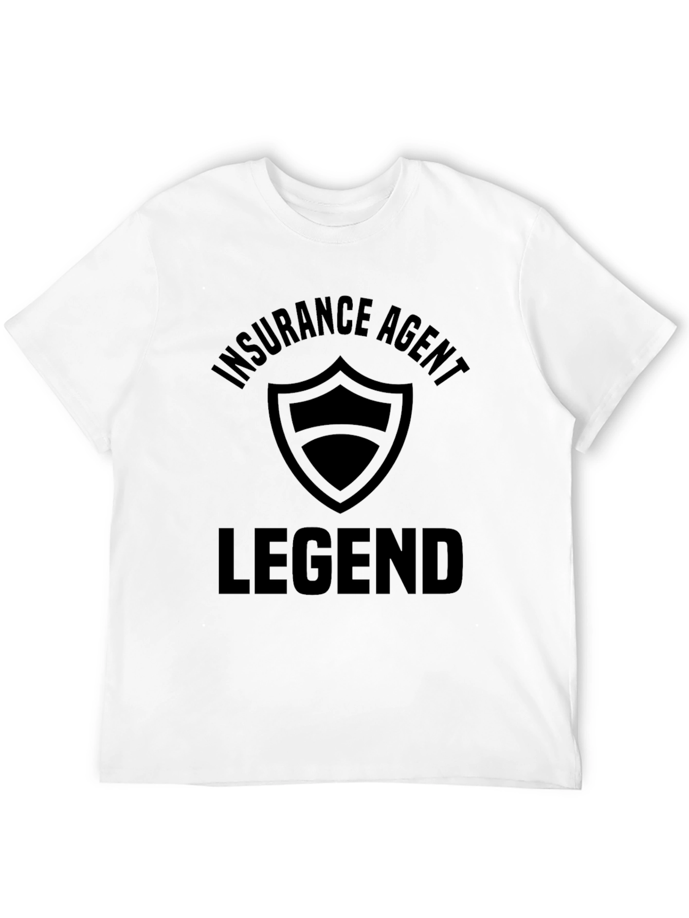Insurance Agent Legend Black T-Shirt
