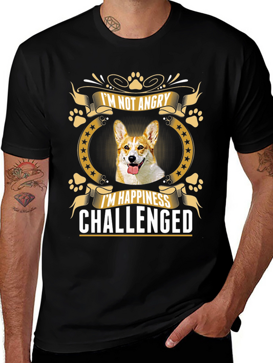Im Not Angry Im Happiness Challenged T-Shirt