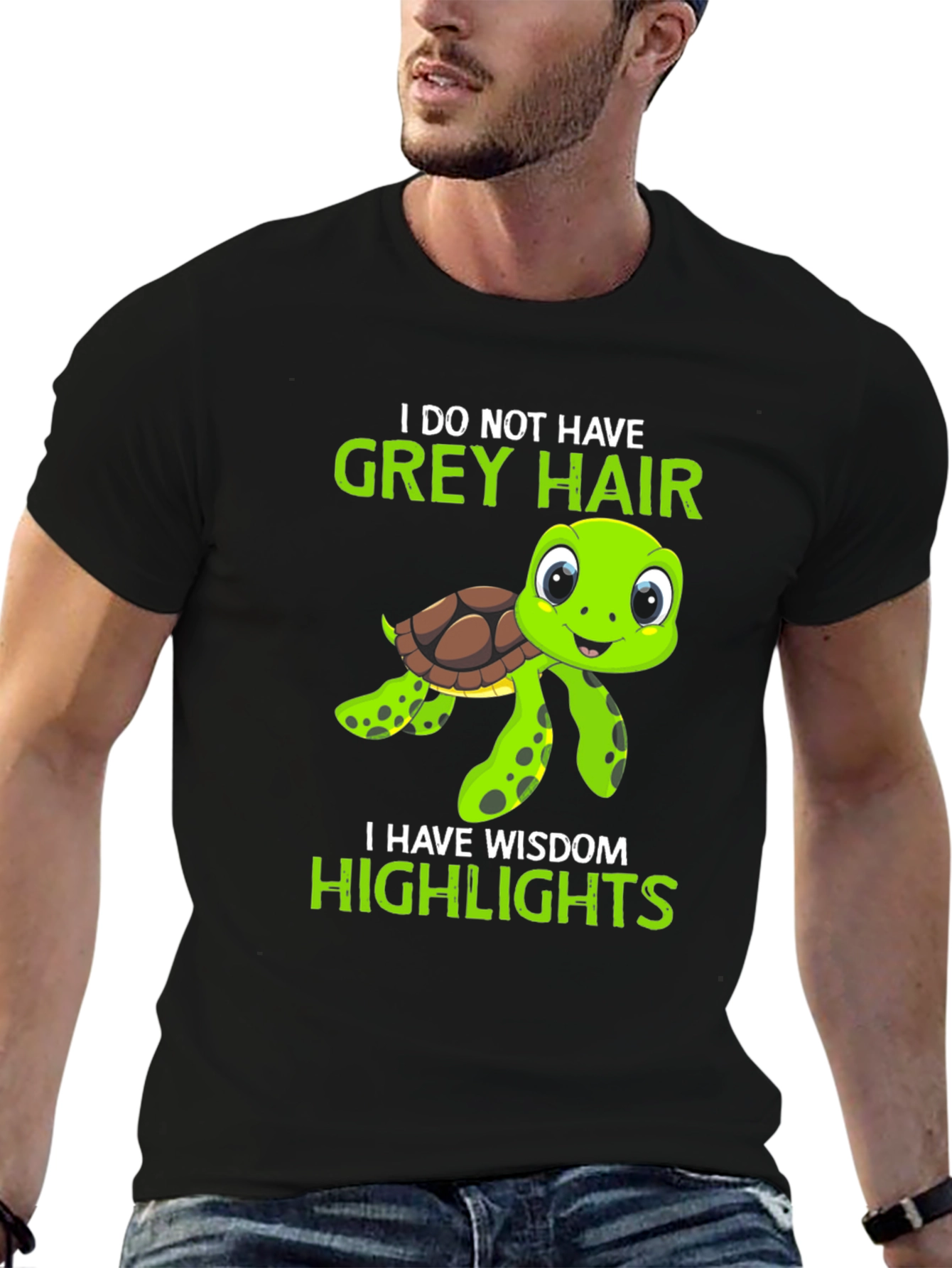 Wisdom Highlights Turtle Graphic Tee