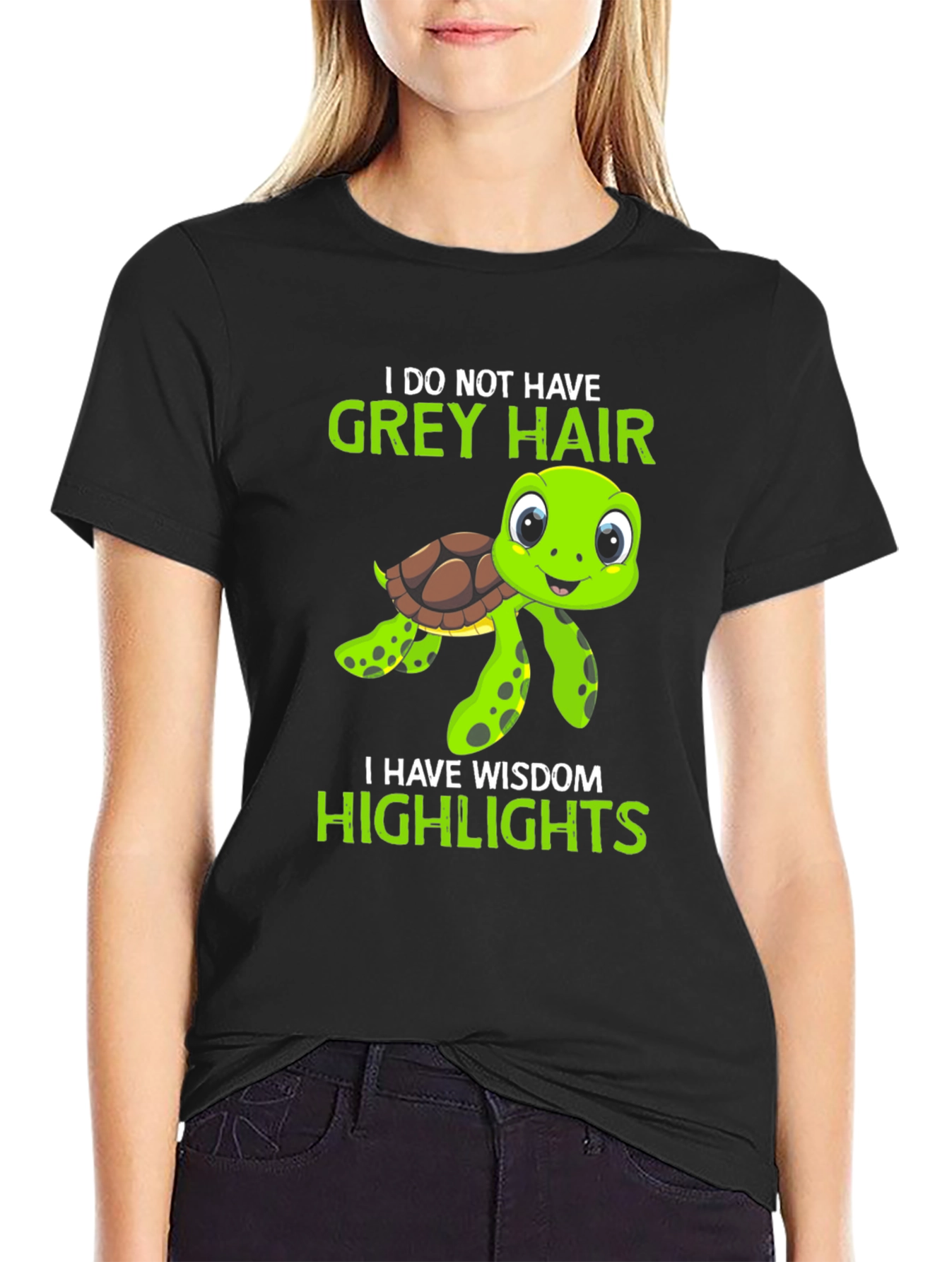 Wisdom Highlights Turtle Graphic Tee