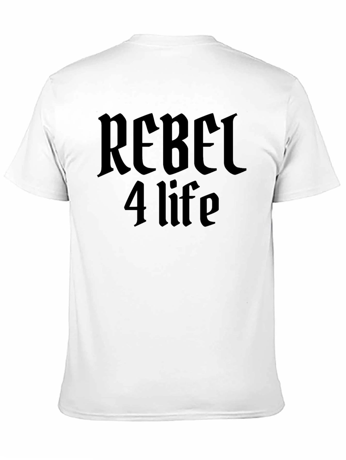 Rebel 4 Life Graphic Tee - Black T-Shirt