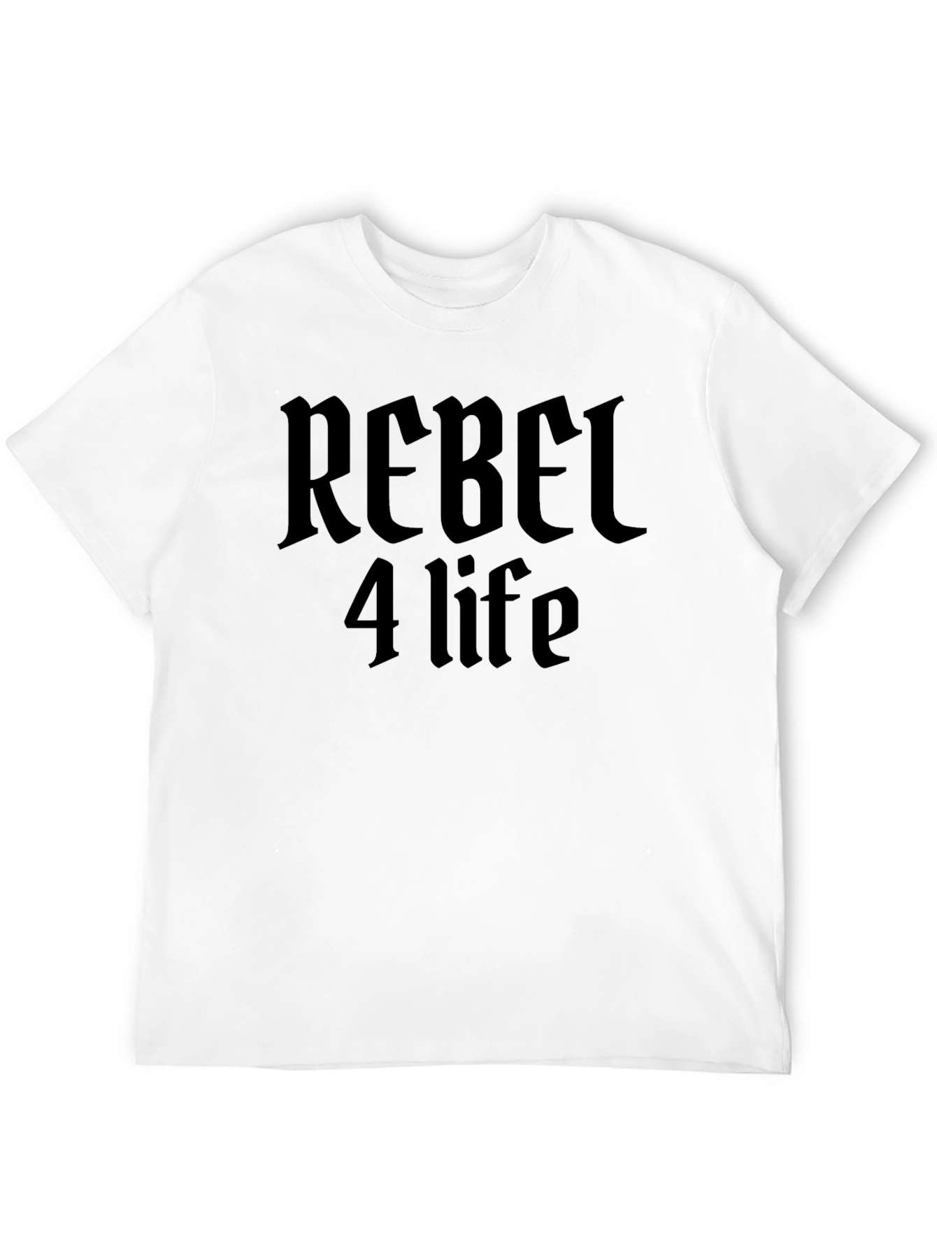 Rebel 4 Life Graphic Tee - Black T-Shirt