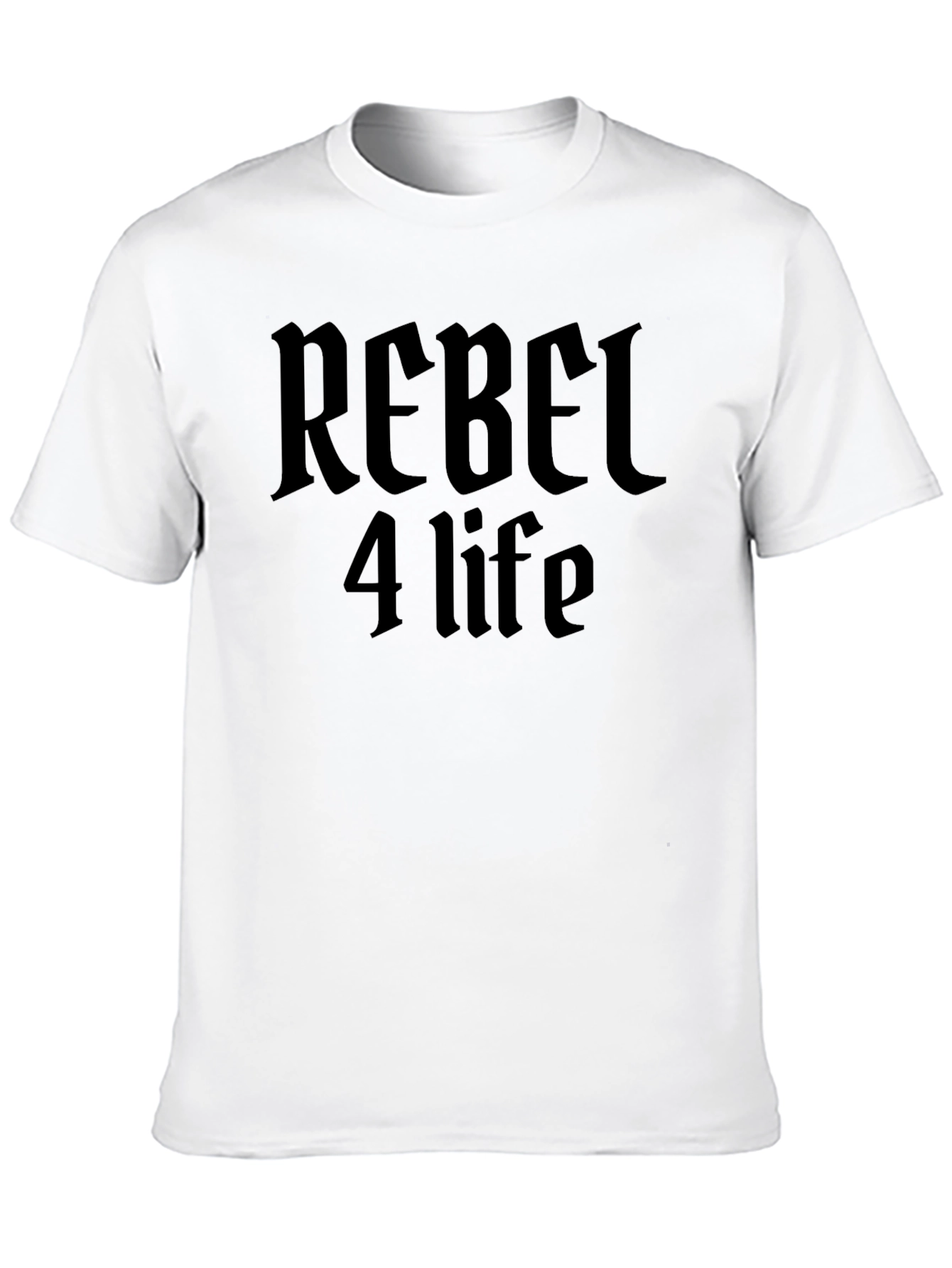 Rebel 4 Life Graphic Tee - Black T-Shirt