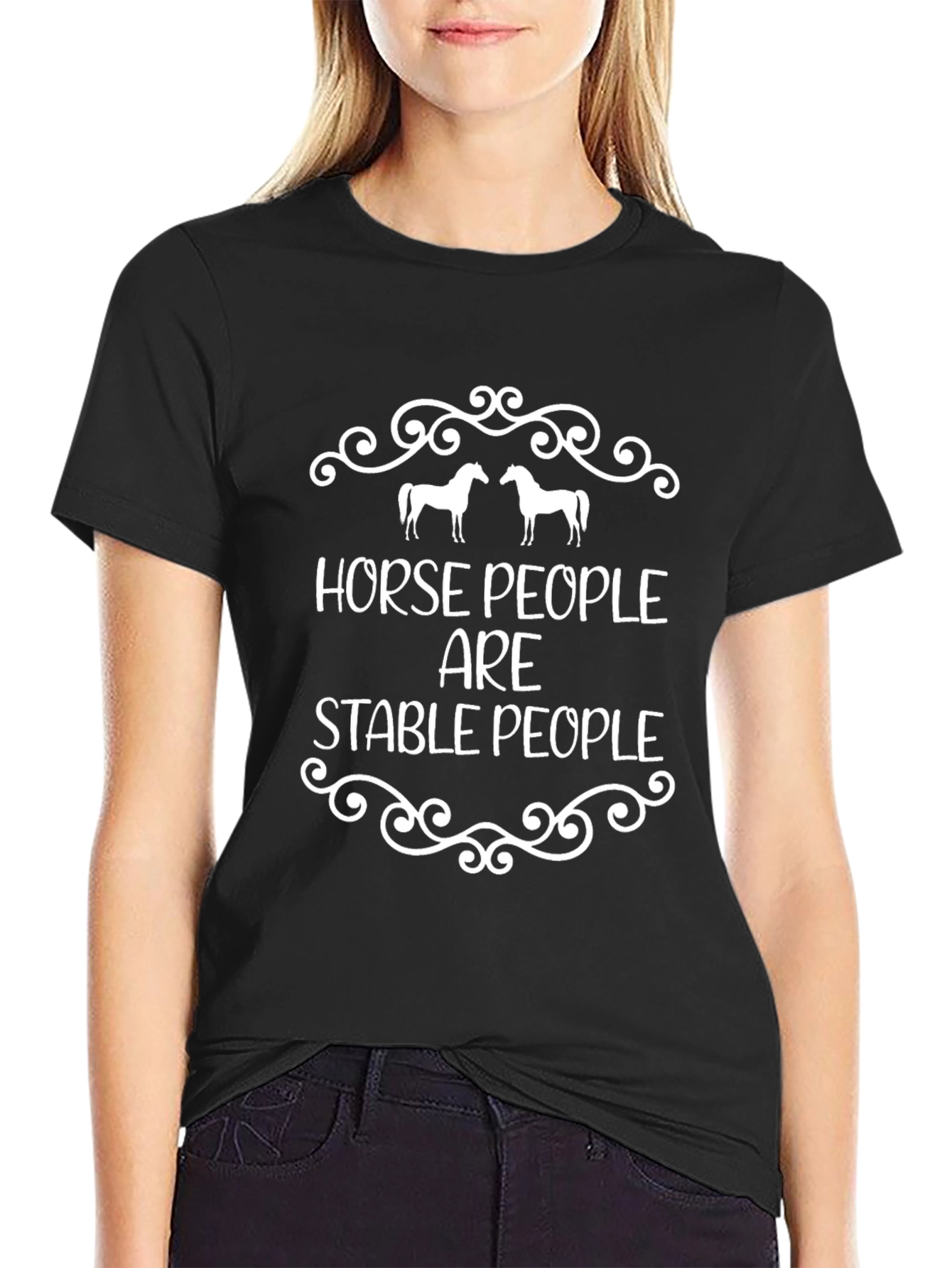Horse People Stable People Graphic Tee