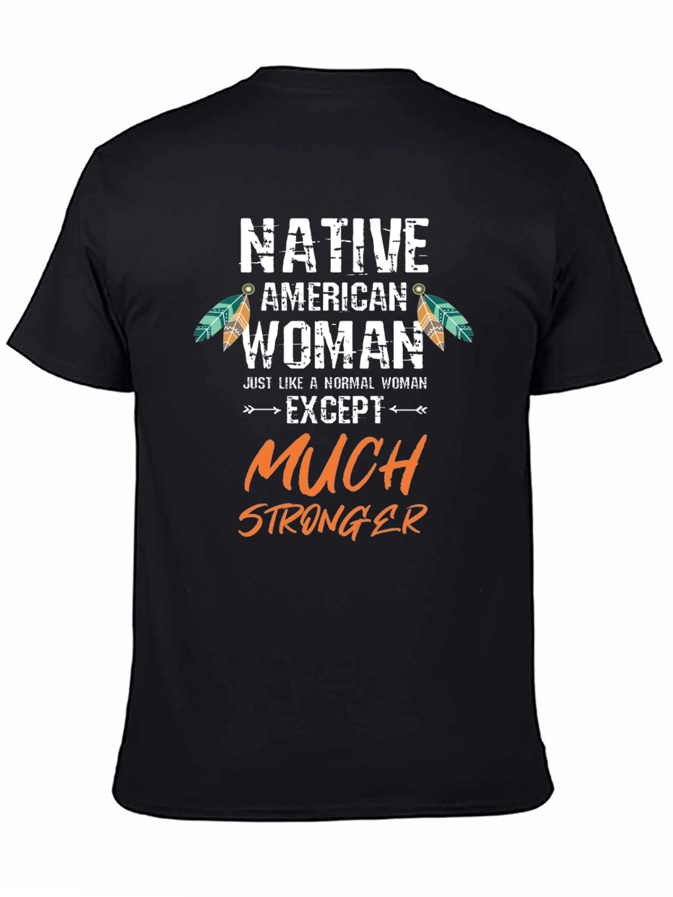 Native American Woman Stronger T-Shirt
