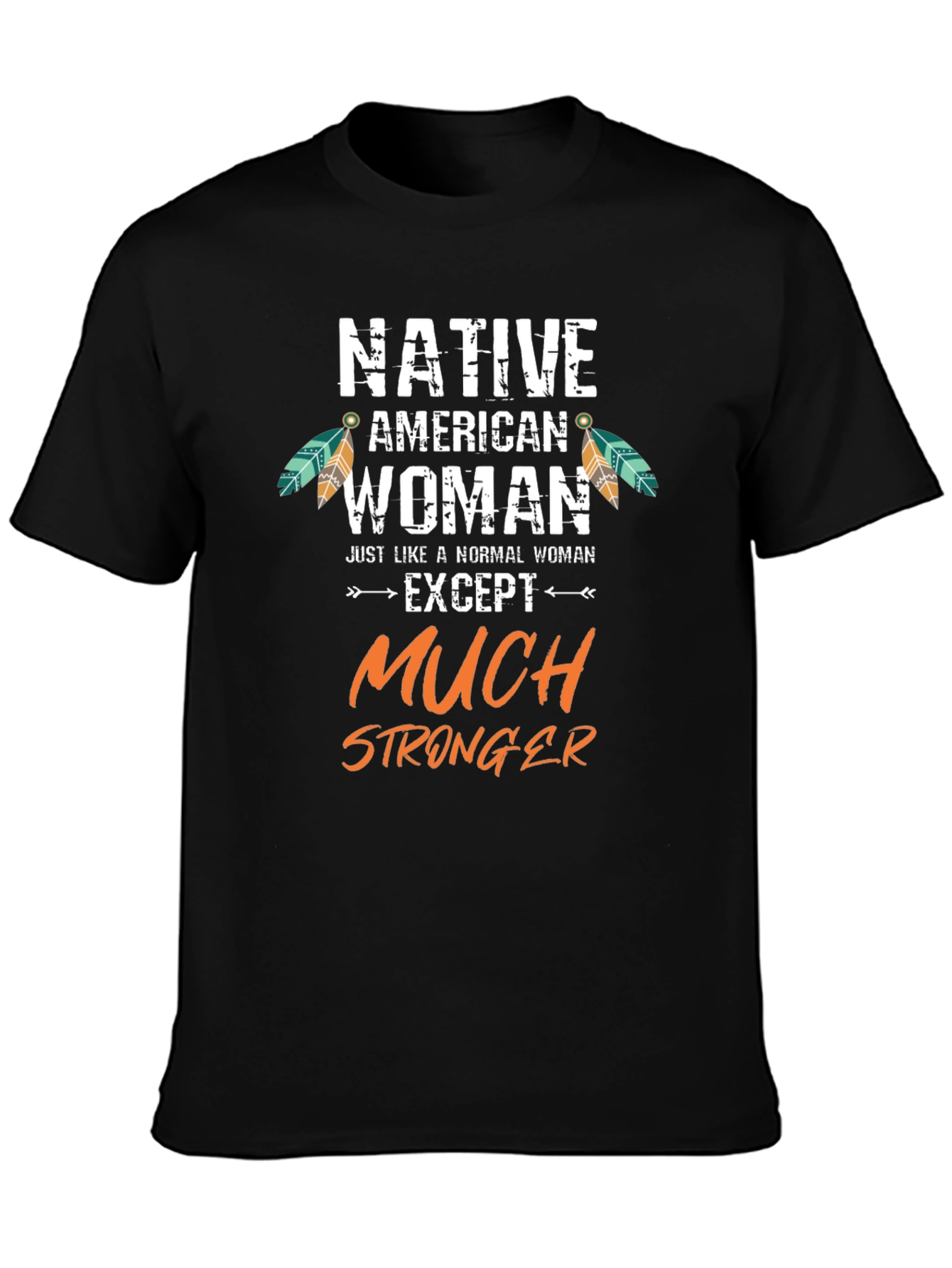 Native American Woman Stronger T-Shirt