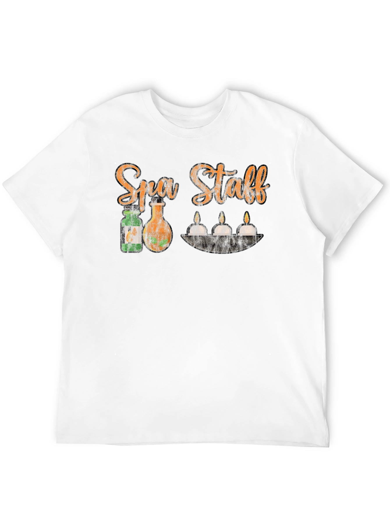 Spa Staff Black T-Shirt