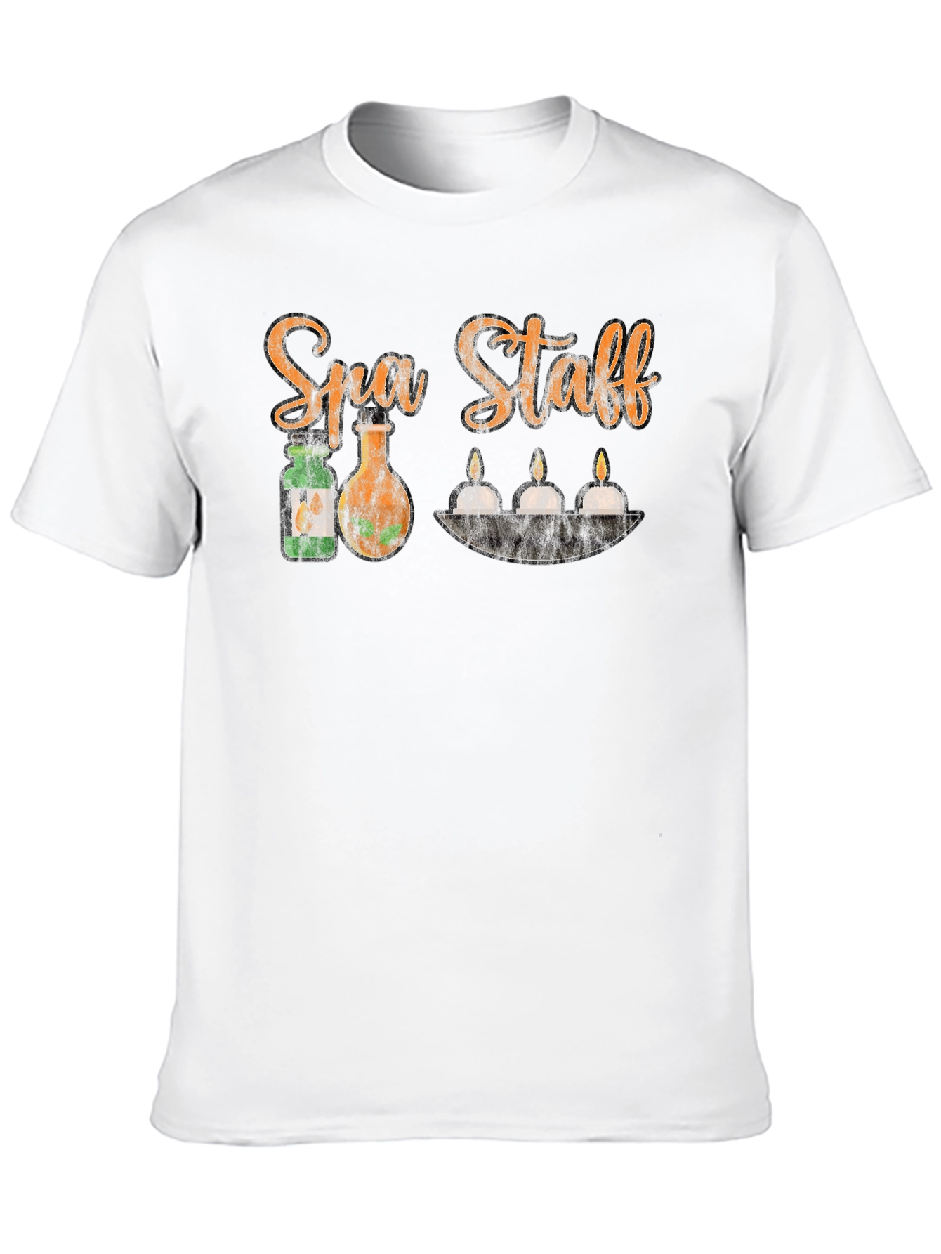 Spa Staff Black T-Shirt