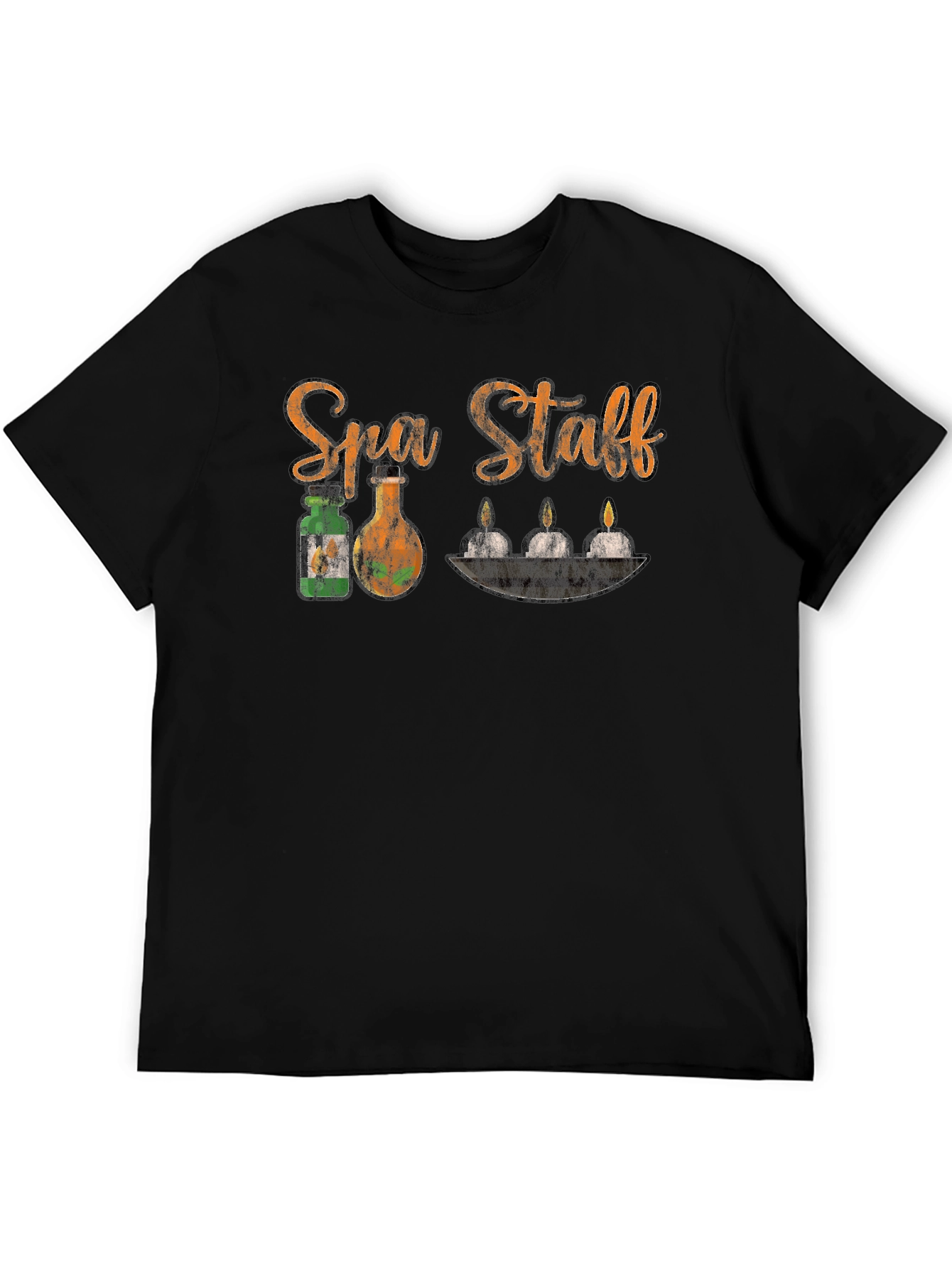 Spa Staff Black T-Shirt