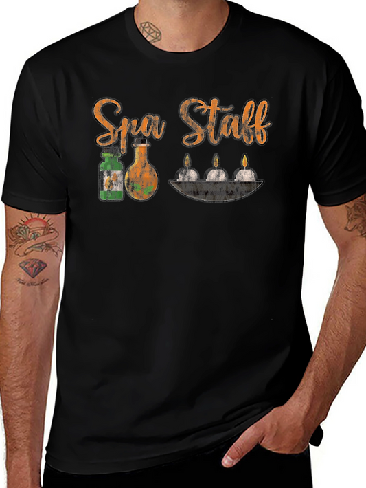 Spa Staff Black T-Shirt