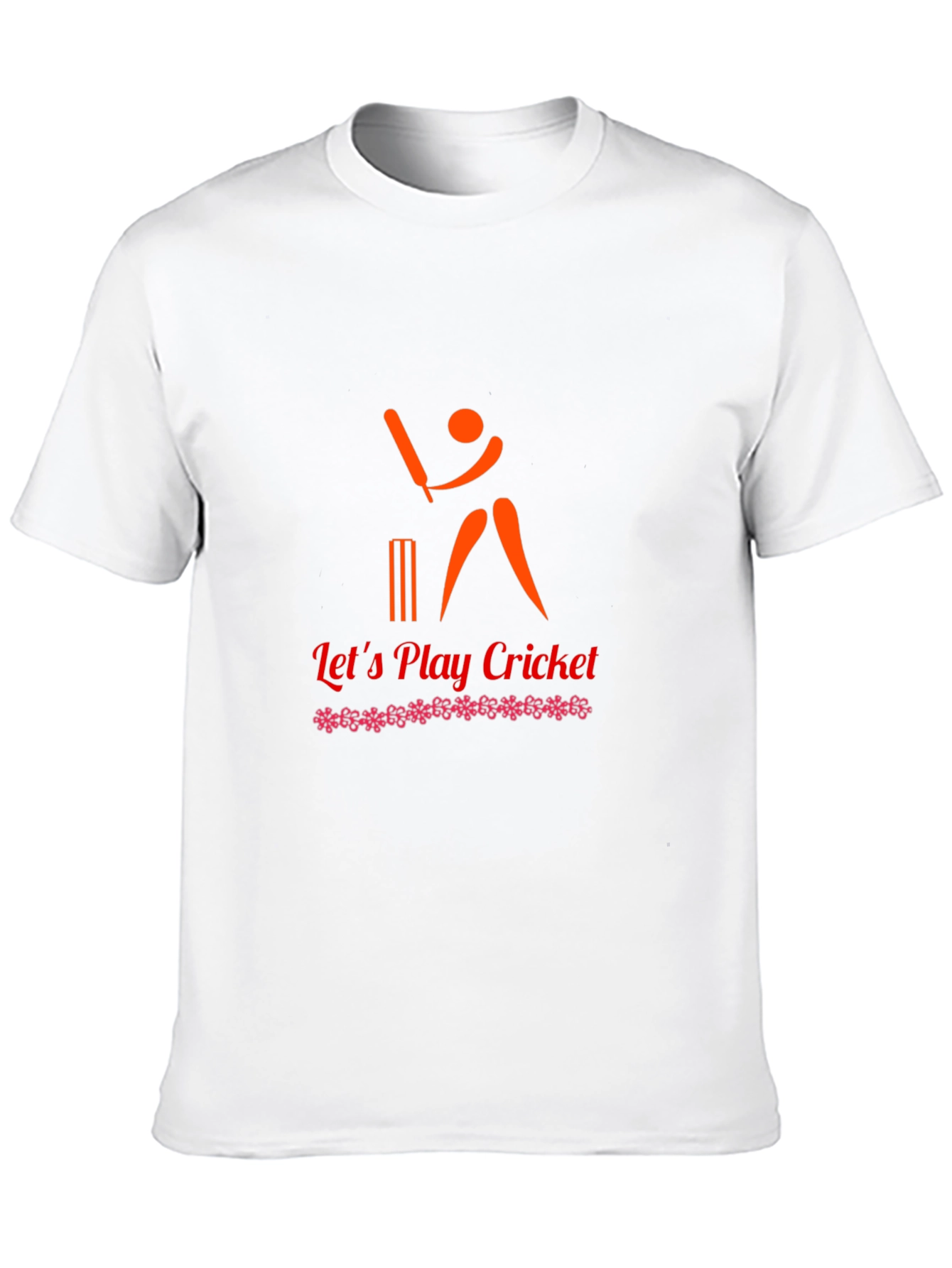 Cricket Graphic Tee - Lets Play Cricket