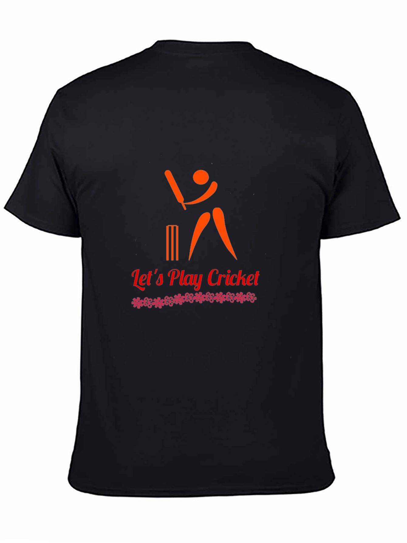Cricket Graphic Tee - Lets Play Cricket