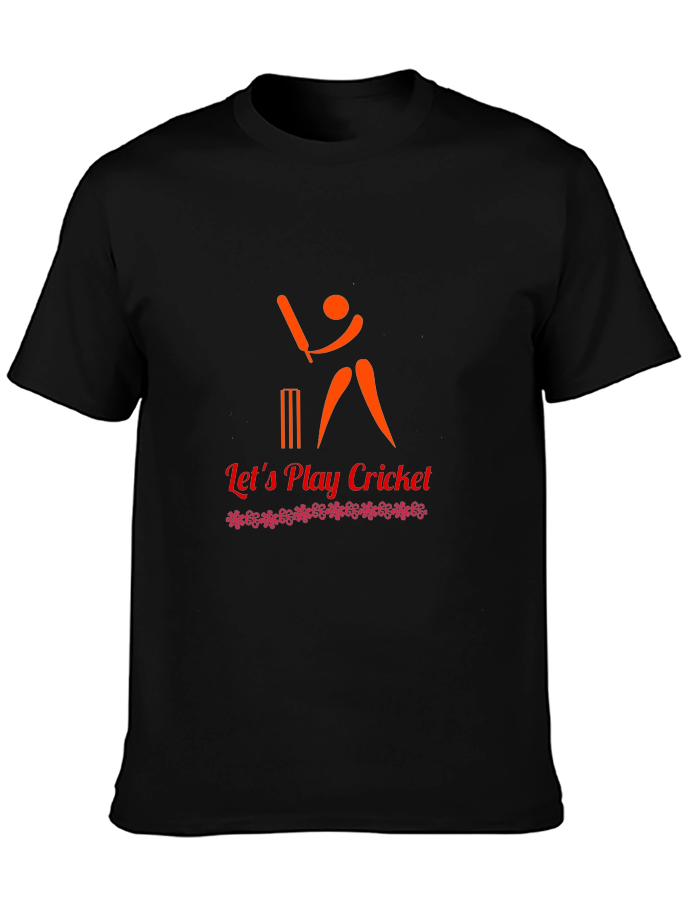Cricket Graphic Tee - Lets Play Cricket